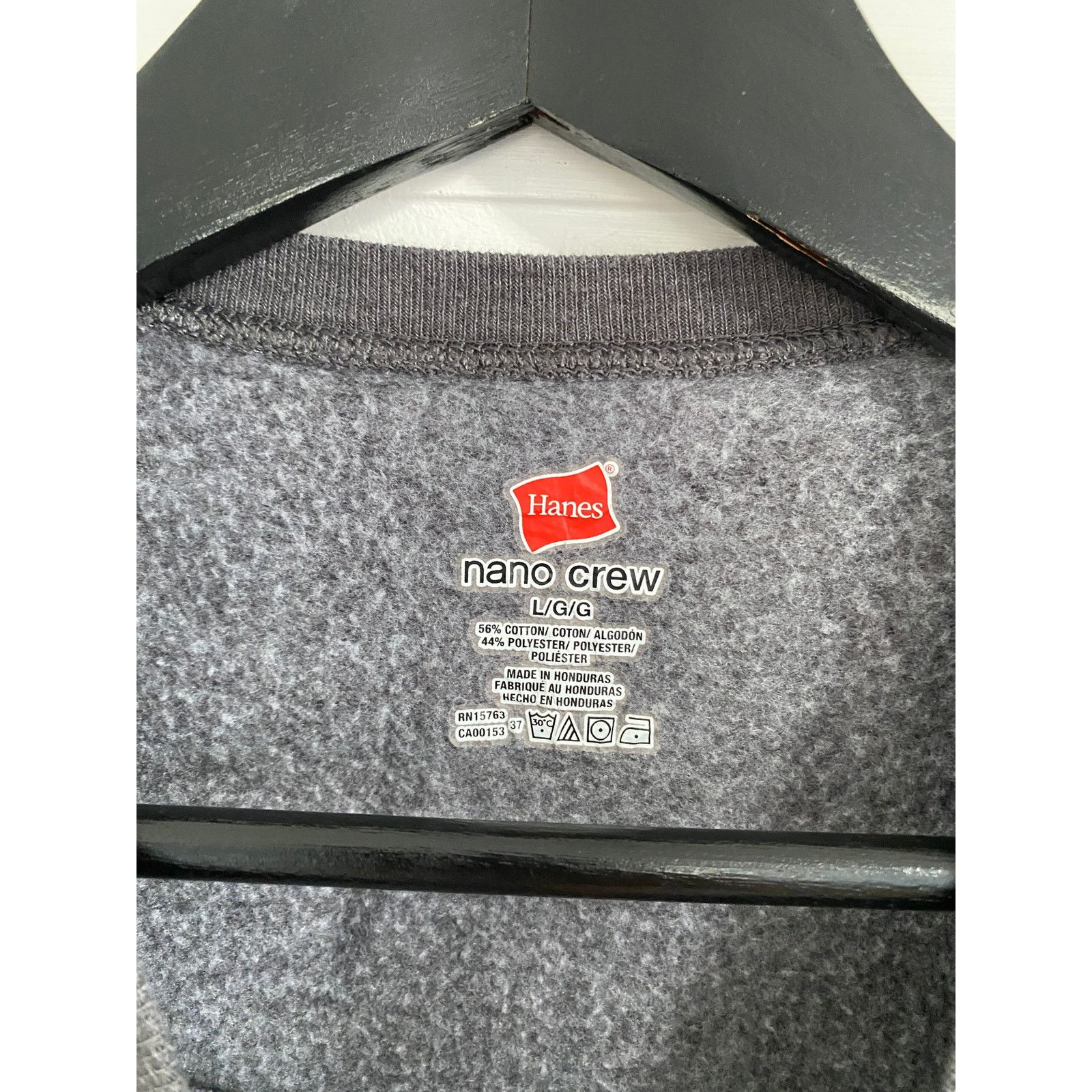 Hanes Carpedia College Stitched Crewneck Sweatshirt Size Large Size US L / EU 52-54 / 3 - 3 Thumbnail