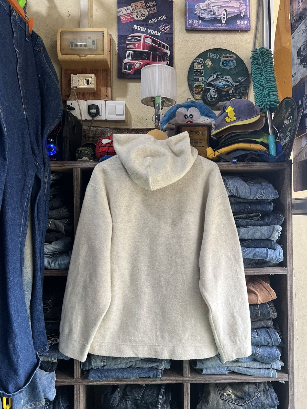 Lemaire × Uniqlo 🔥Uniqlo U Lemaire Mohair Pullover Hoodie Size US L / EU 52-54 / 3 - 3 Thumbnail