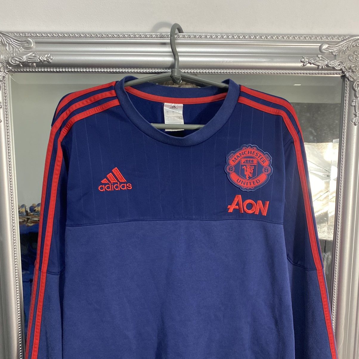 Adidas Adidas Manchester United Long sleeve Training jersey Size US L / EU 52-54 / 3 - 2 Thumbnail