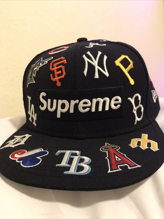 Mlb best sale supreme hat