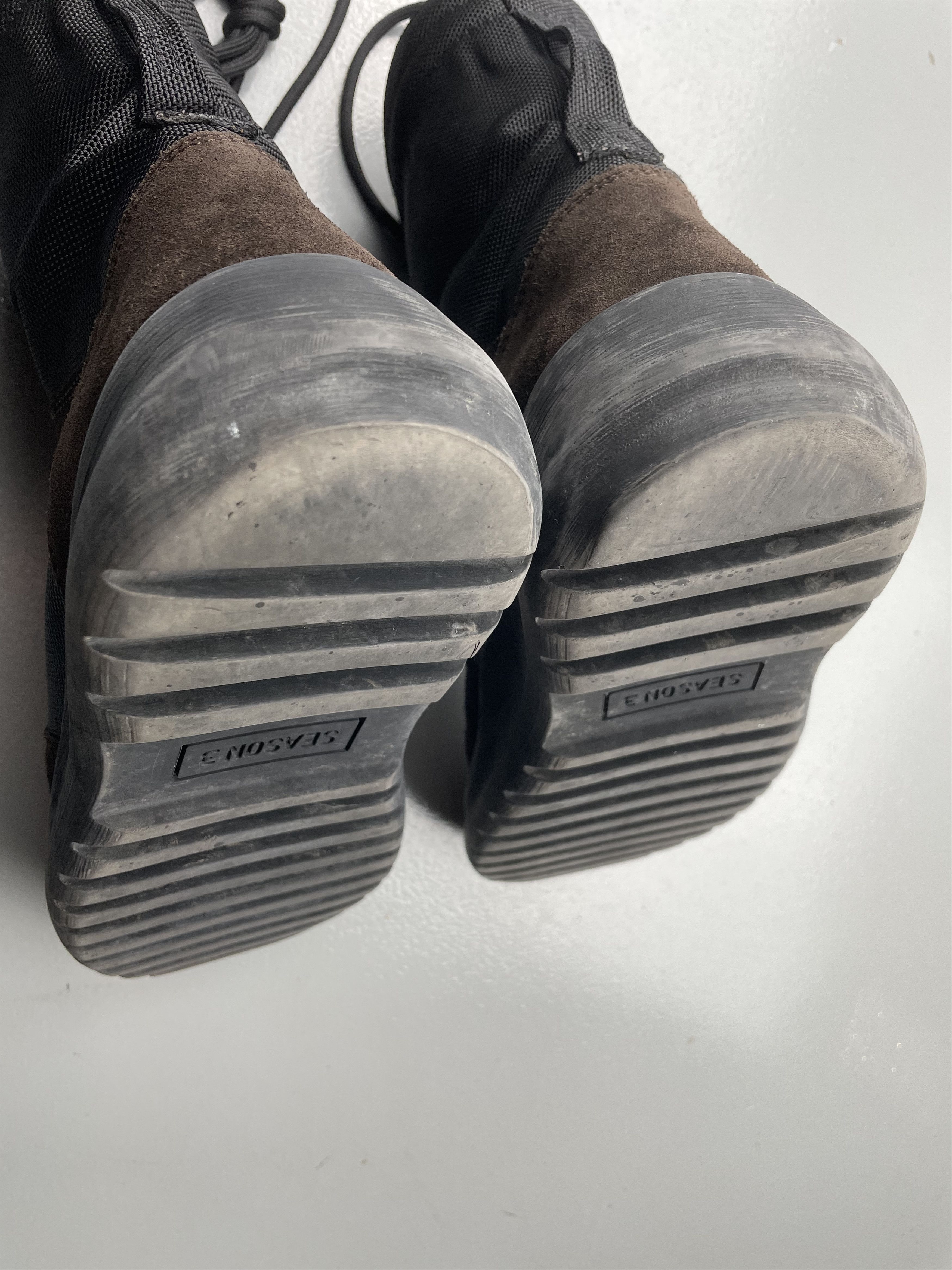 Yeezy YEEZY Season 3 Onyx Shade Military Boots - size 42 Size US 9 / EU 42 - 15 Thumbnail
