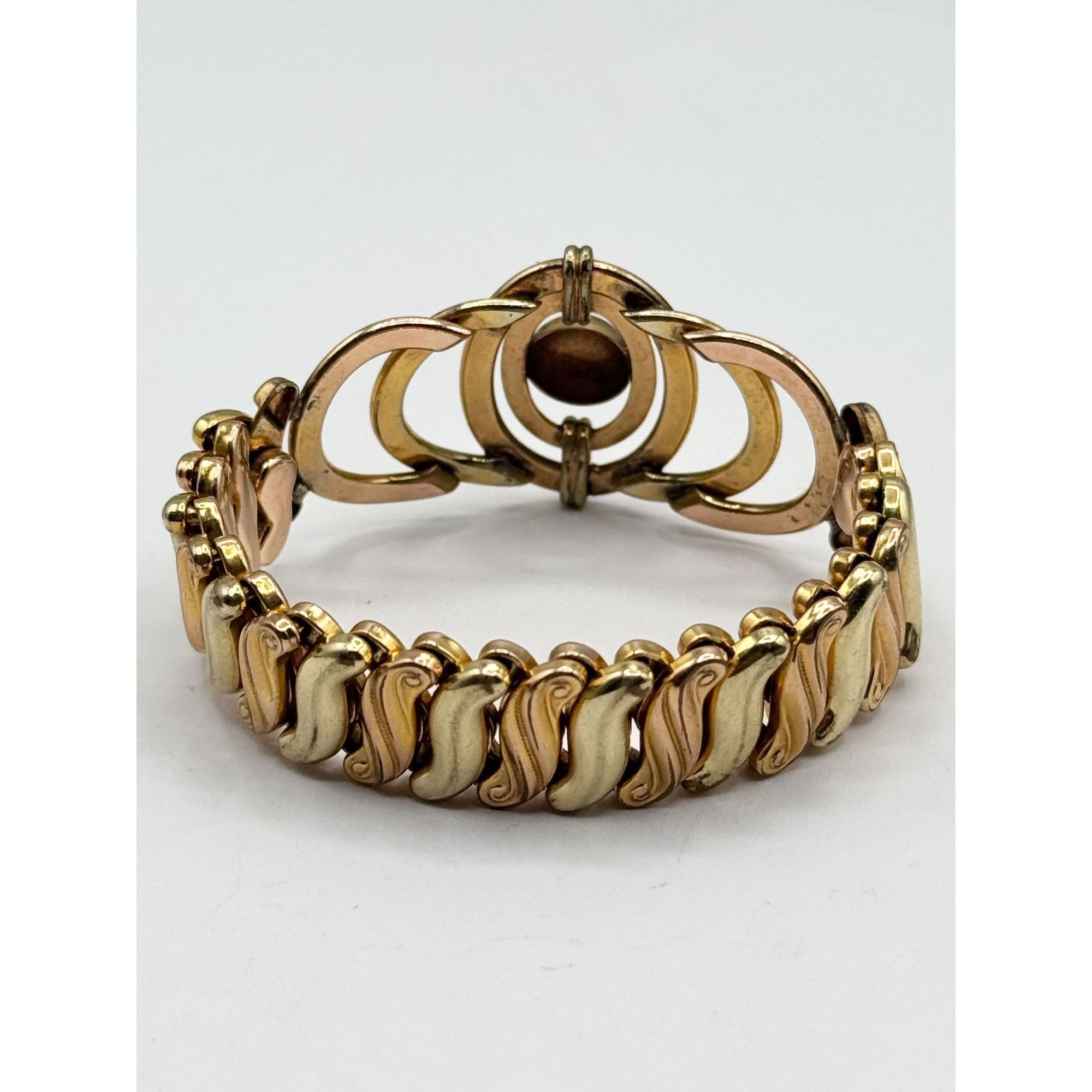 Vintage Estate Phoenix Speidel Made Gold Filled Two Tone Sweetheart Size ONE SIZE - 7 Thumbnail