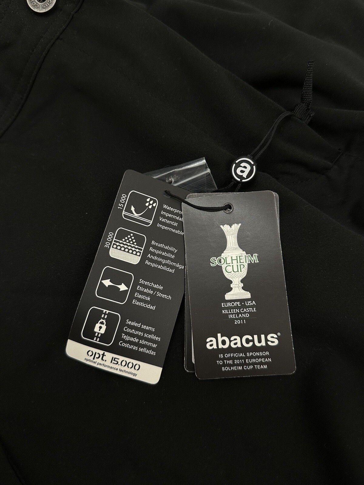 Vintage Abacus Tralee Ladies Golf Waterproof Trousers Waterproof Size 40" / US 18 - 11 Thumbnail