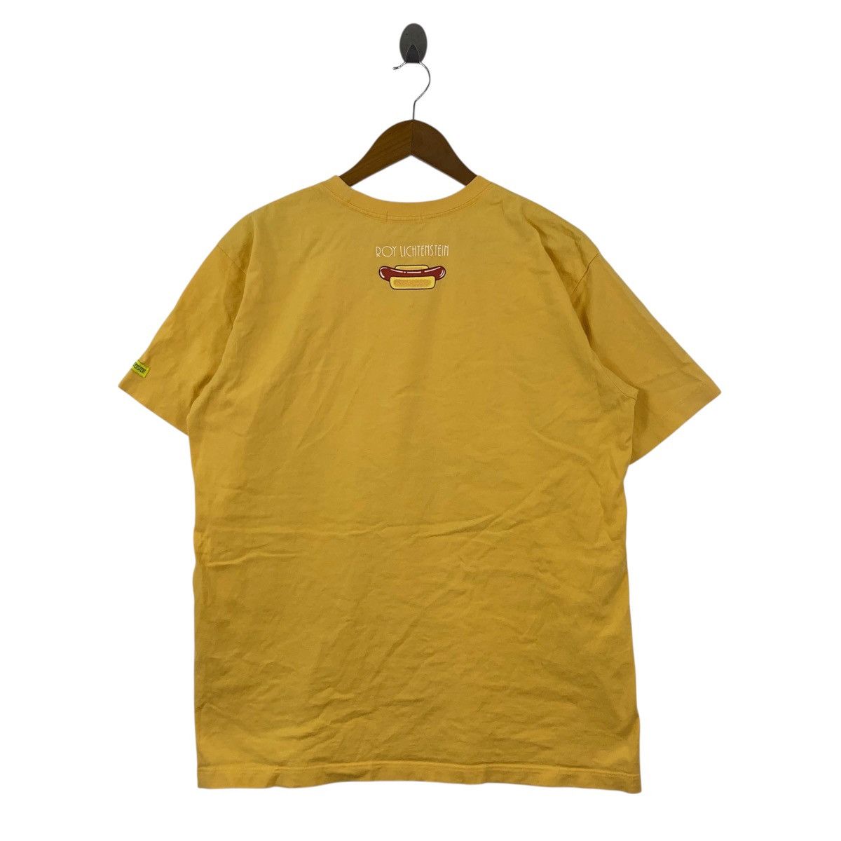 Vintage Y2K ROY LICHTENSTEIN Hotdog By Uniqlo Pop Art Tshirt Size US XL / EU 56 / 4 - 4 Thumbnail