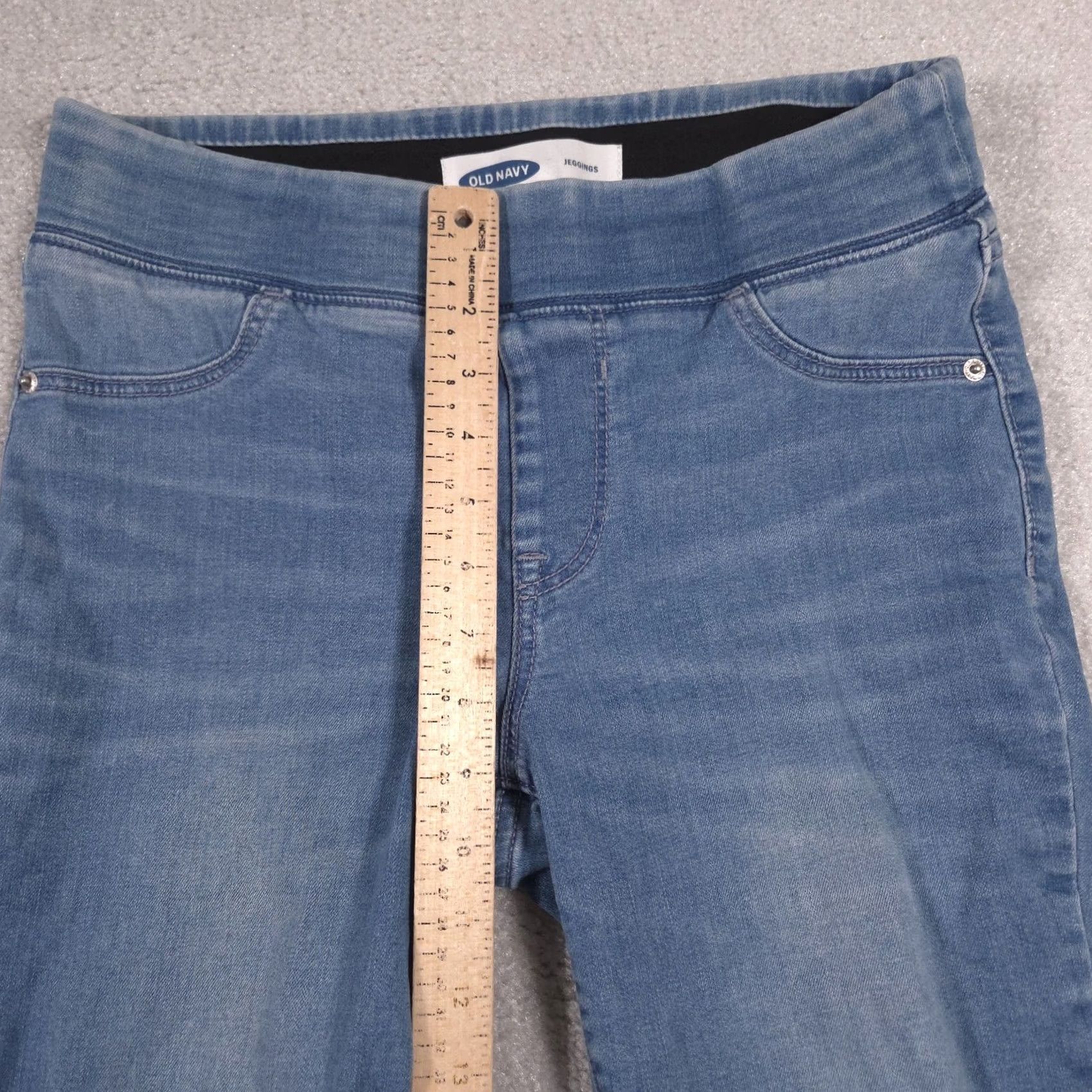 Old Navy Old Navy Jegging Jeans Womens 4 Blue Denim Pull On Ankle Stretch Size 27" / US 4 / IT 40 - 7 Thumbnail