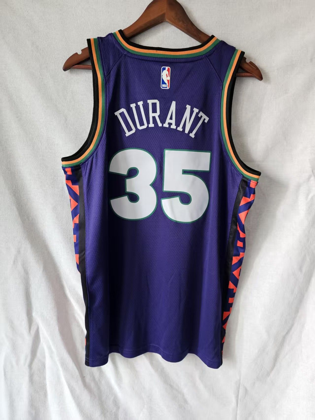 NBA Phoenix Suns #35 Kevin Durant Jersey City Edition Size US XL / EU 56 / 4 - 2 Thumbnail