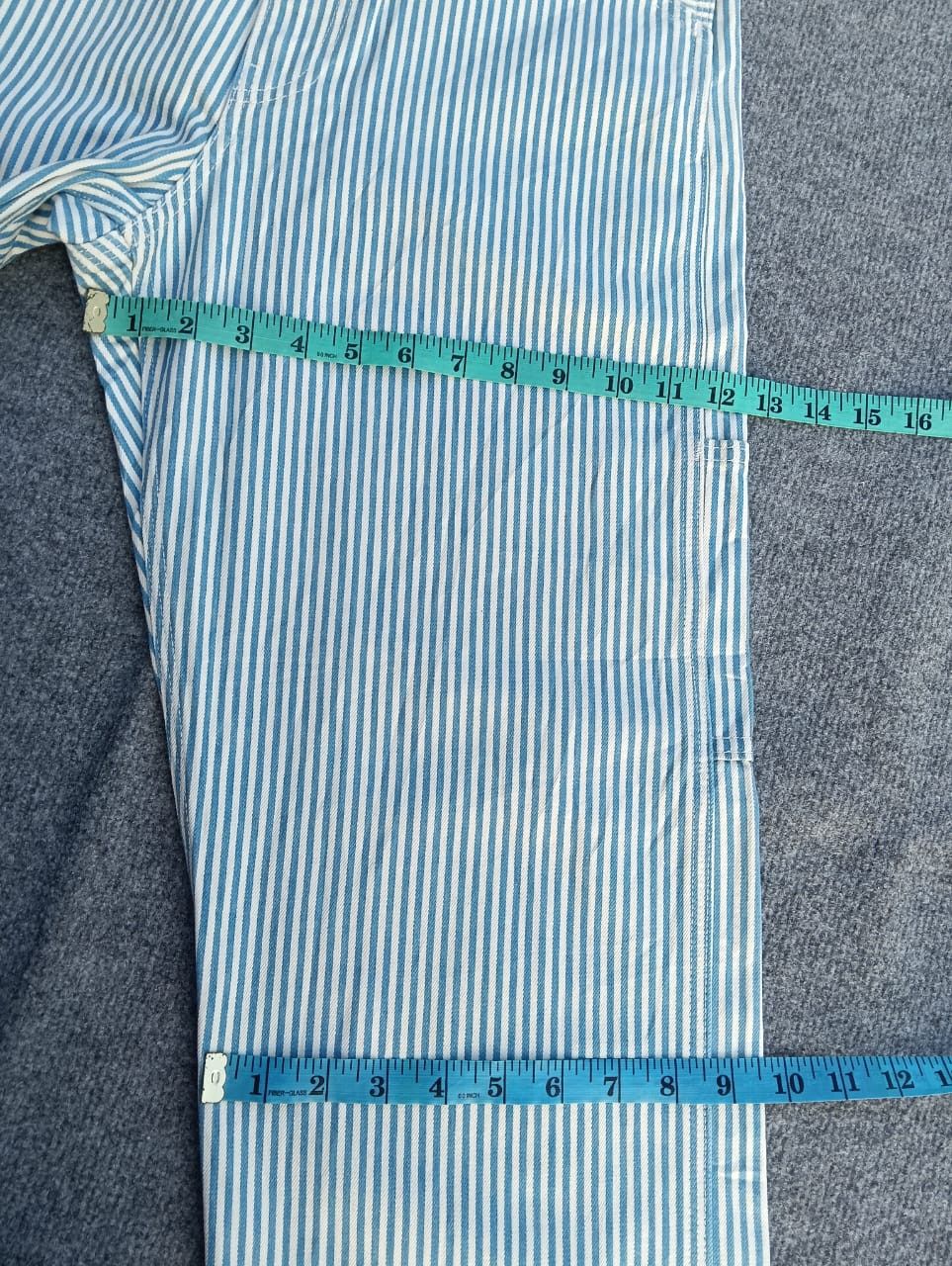 Levi's Levi’s Stay Loose BIG E Carpenter Pants-Hickory Stripe. RARE Size US 31 - 8 Thumbnail