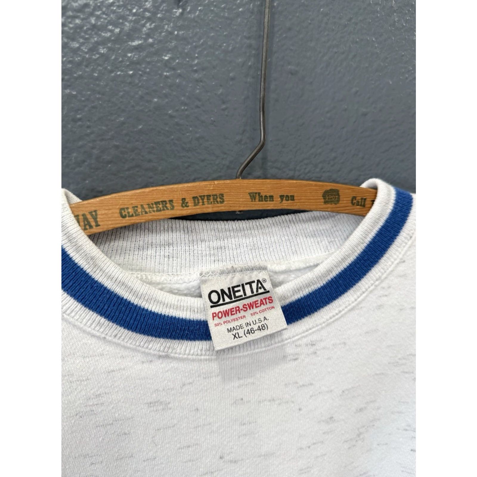 Vintage VINTAGE 90s Onetia Gray Sweatshirt Mens XL Pullover USA Made Shirt Size US XL / EU 56 / 4 - 2 Thumbnail