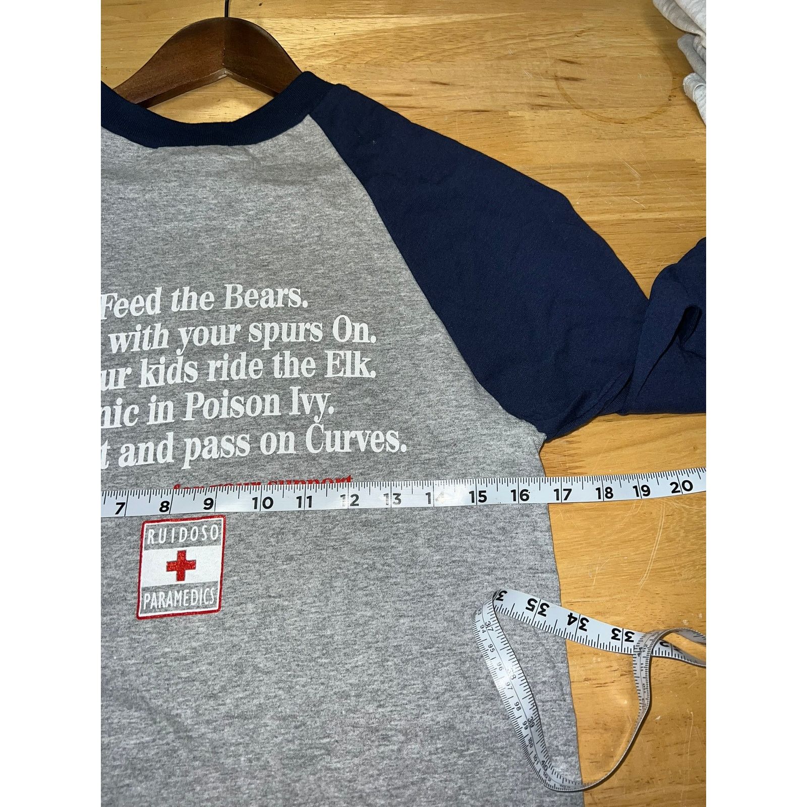 Vintage Vintage Ruidoso Paramedics Shirt Medic Humor Long Sleeve S Size US S / EU 44-46 / 1 - 8 Thumbnail