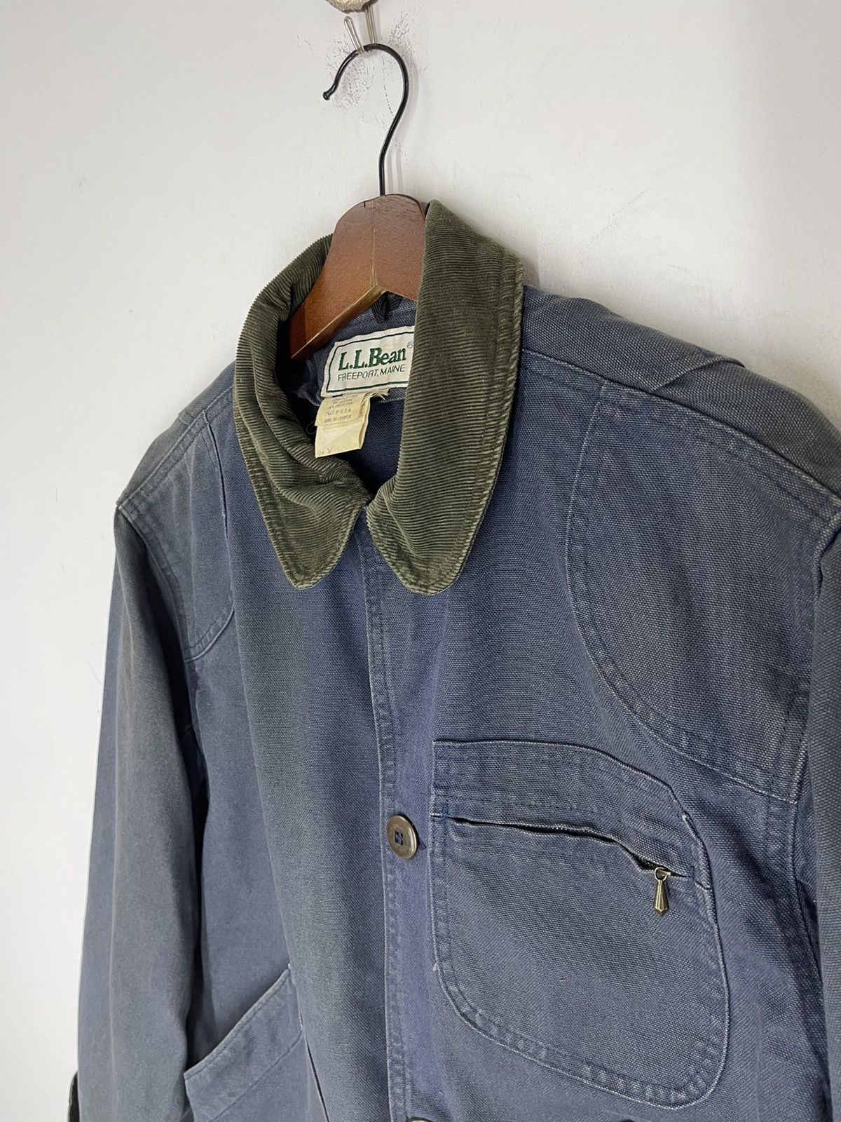 L.L. Bean Vintage LL BEAN USA WORKER JACKET DISTRESSED Size US L / EU 52-54 / 3 - 3 Thumbnail