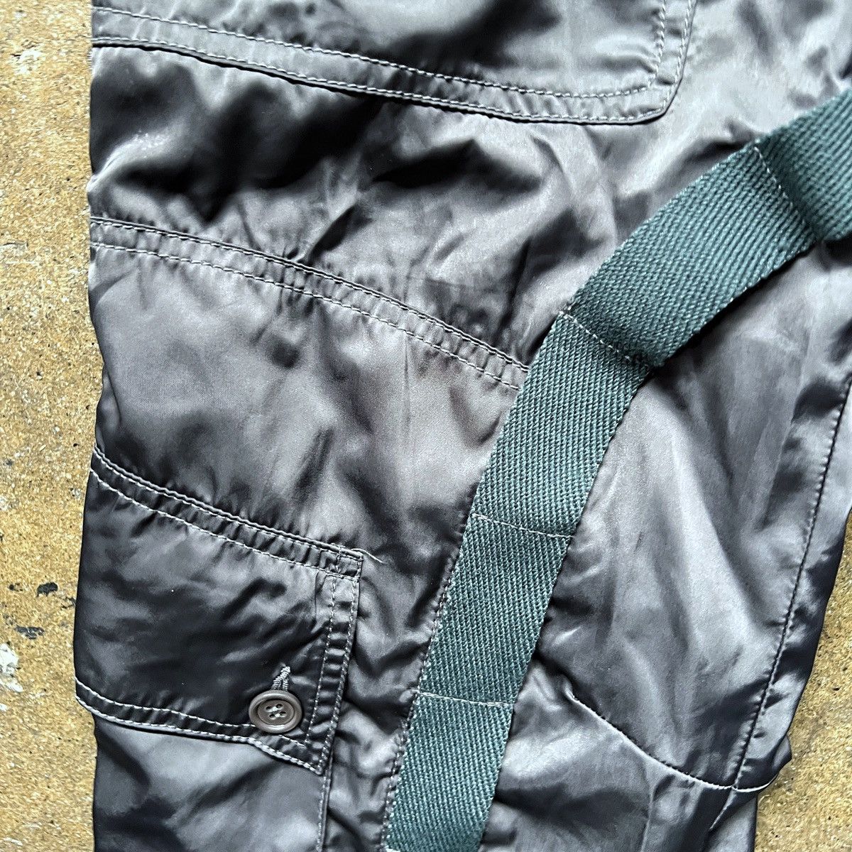 Dolce & Gabbana A/W 2003 Nylon Bondage Pants Size US 30 / EU 46 - 2 Thumbnail