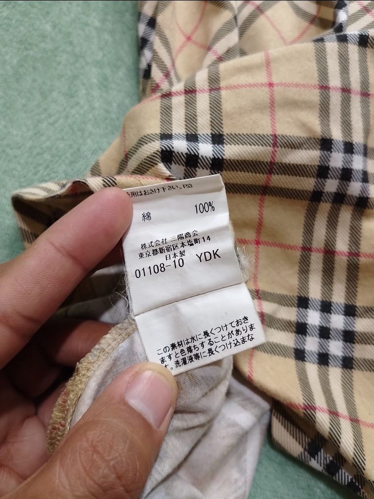 Burberry × Vintage Vintage Burberry Golf Nova Check Size L / US 10 / IT 46 - 10 Thumbnail