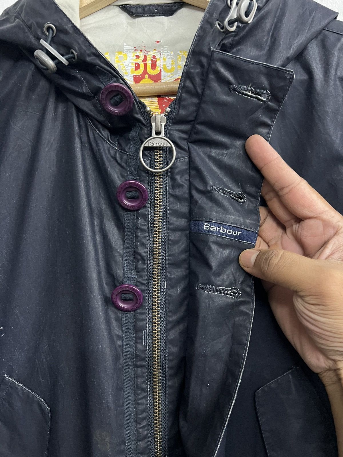 Barbour × Vintage Barbour Carbon Durham Kagoule Jacket Mens Size US M / EU 48-50 / 2 - 12 Thumbnail