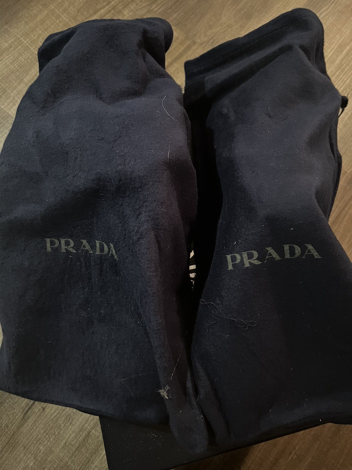 Prada Mens Black Prada Dress Shoe Size US 8.5 / EU 41-42 - 8 Thumbnail