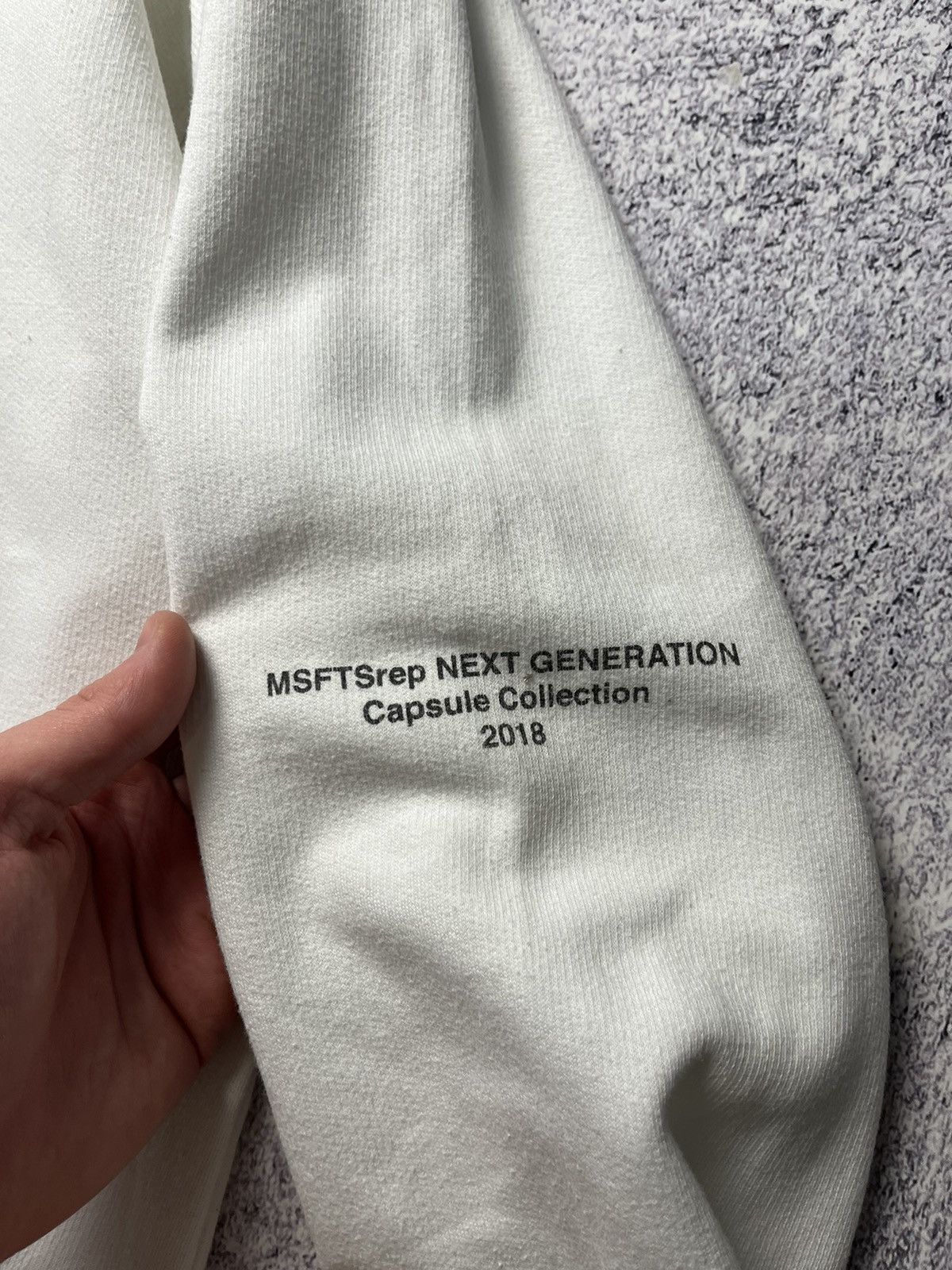 Jaden Smith Vintage MSFTSREP Jaden Smith Hoodie White M Size US M / EU 48-50 / 2 - 17 Thumbnail