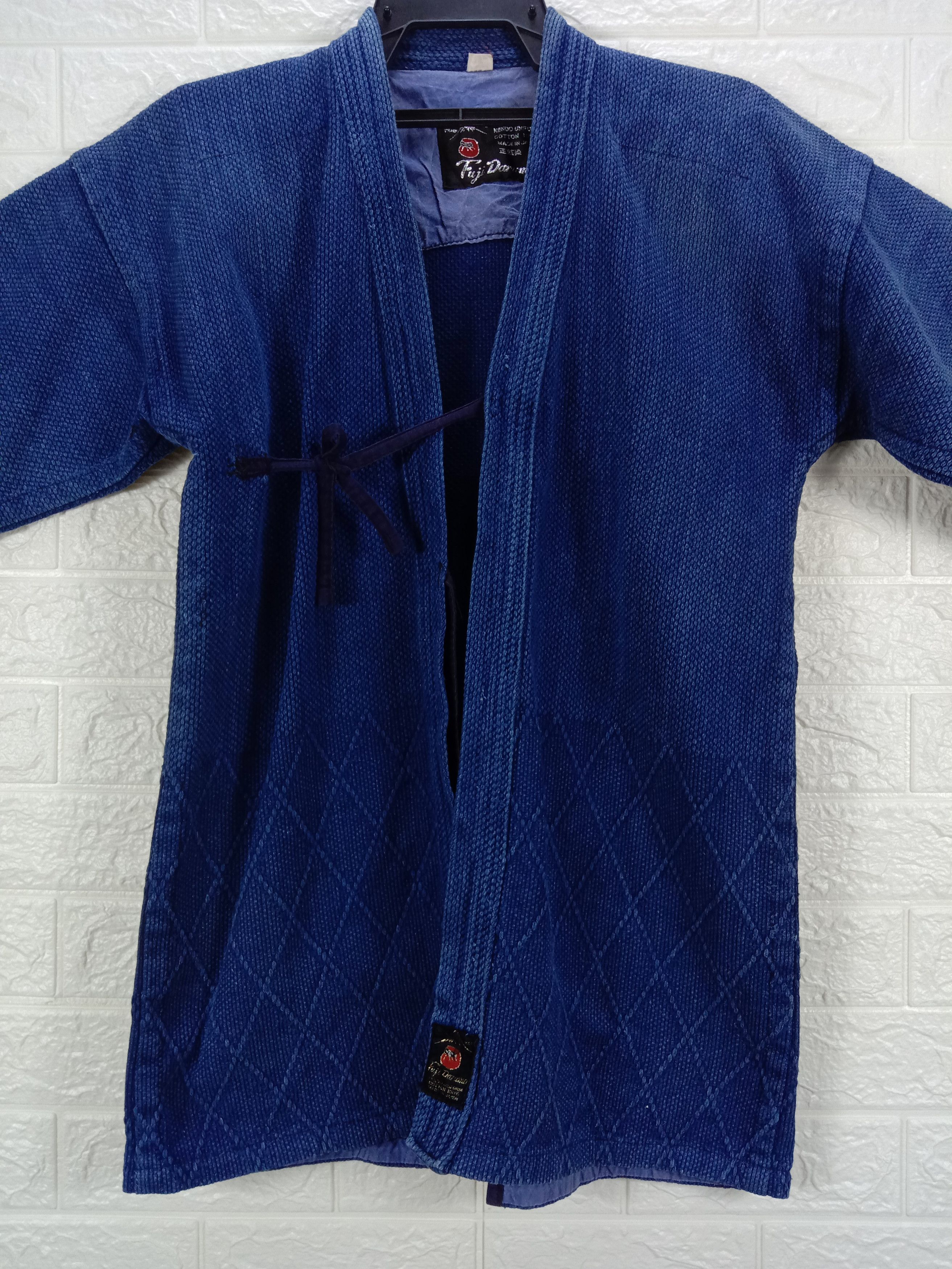 Japanese Brand Vintage Indigo Blue Kapital Style Cardigan Kimono Size US M / EU 48-50 / 2 - 2 Thumbnail