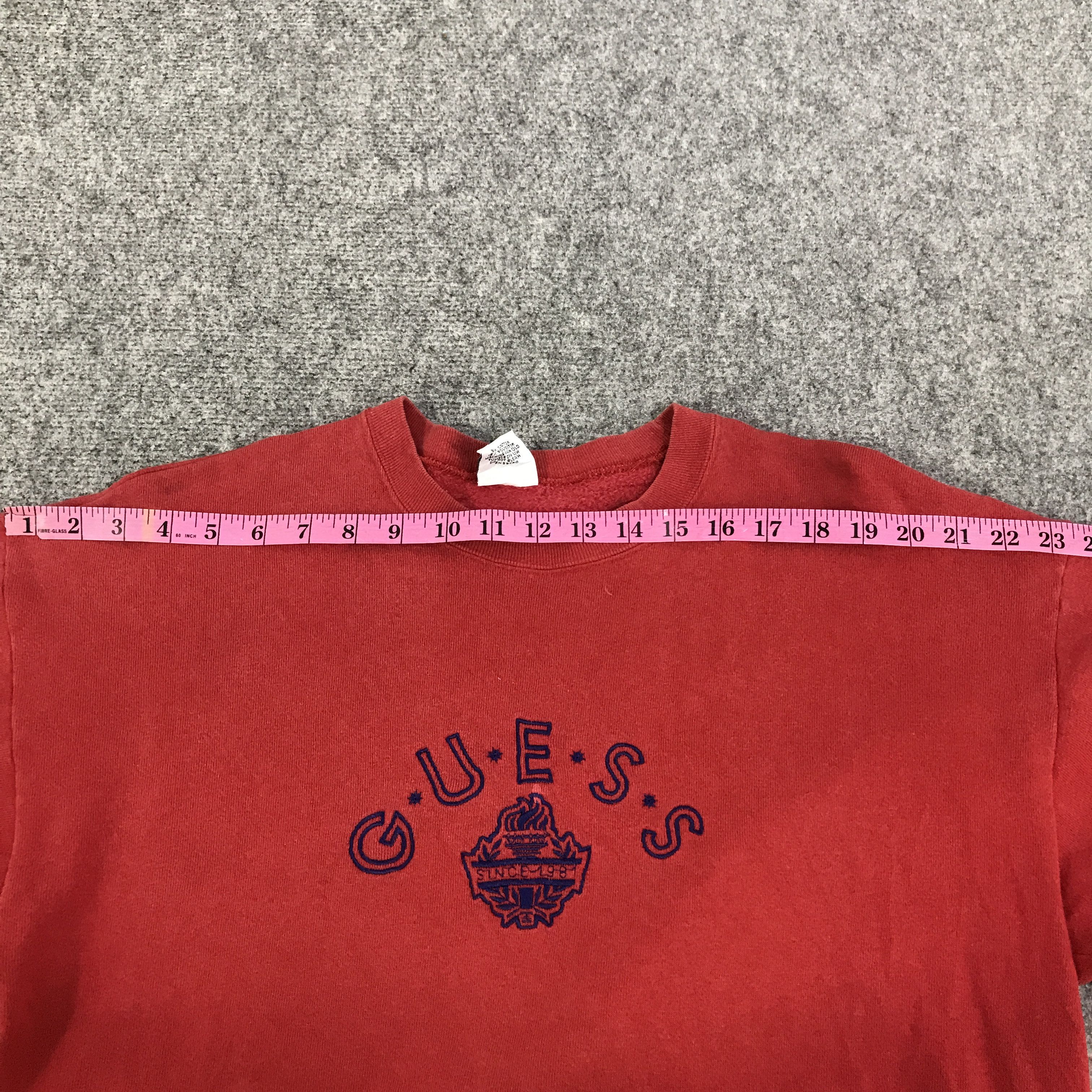 Guess Vintage 90s Guess Logo Sweatshirt K127B7 Size US L / EU 52-54 / 3 - 6 Thumbnail