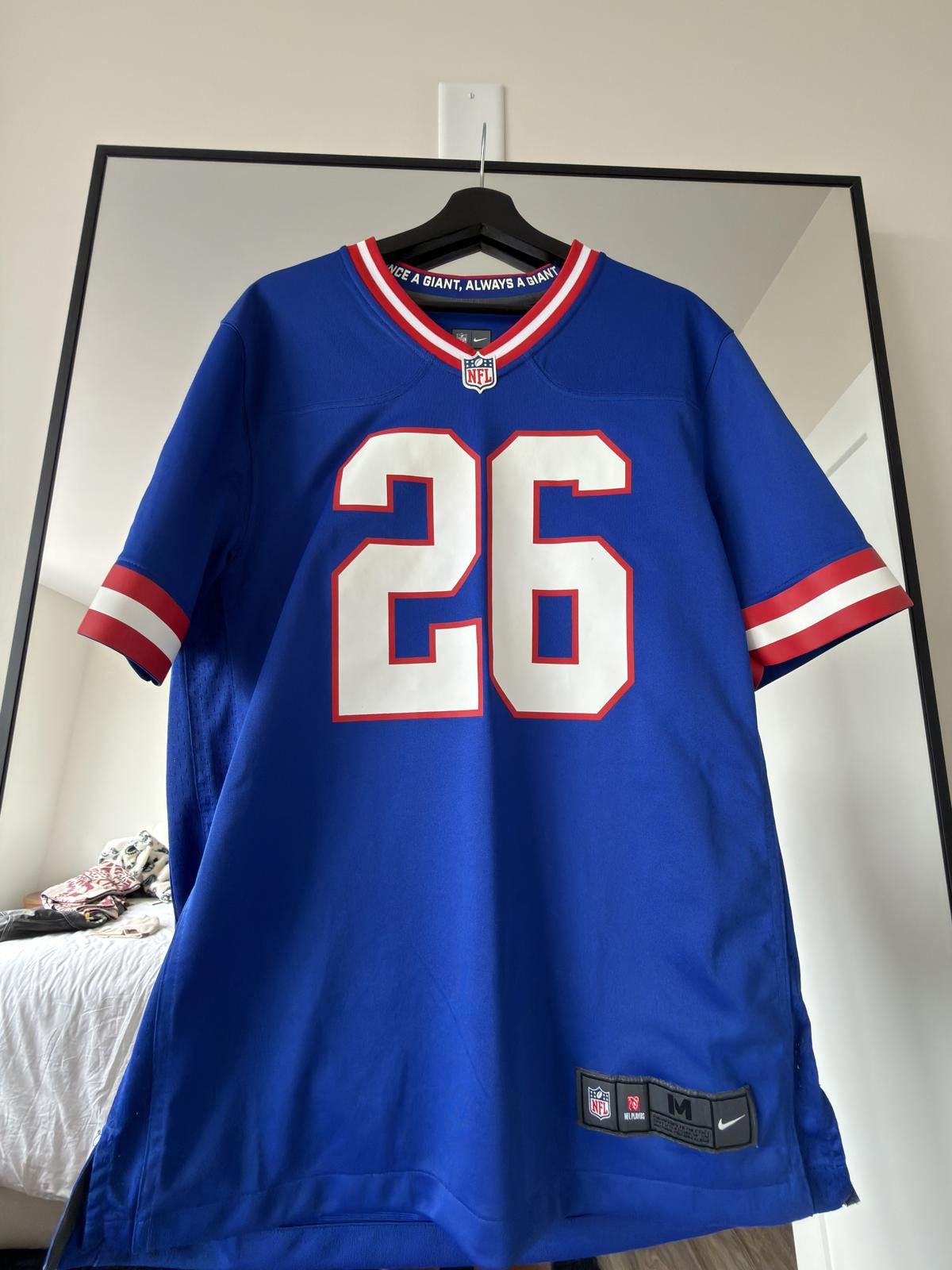 Nike Nike NFL New York Giants Saquon Barkley Jersey Size US M / EU 48-50 / 2 - 1 Thumbnail