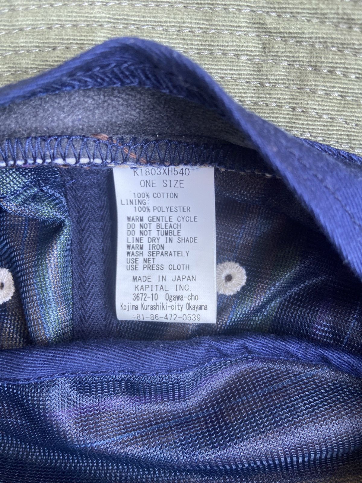 Kapital Kapital Plaid Bucket Hat Size ONE SIZE - 5 Thumbnail