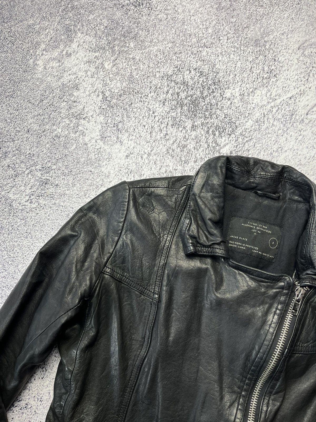 Allsaints Vintage Allsaints Balfern Leather Biker Jacket Japan Size M / US 6-8 / IT 42-44 - 12 Thumbnail