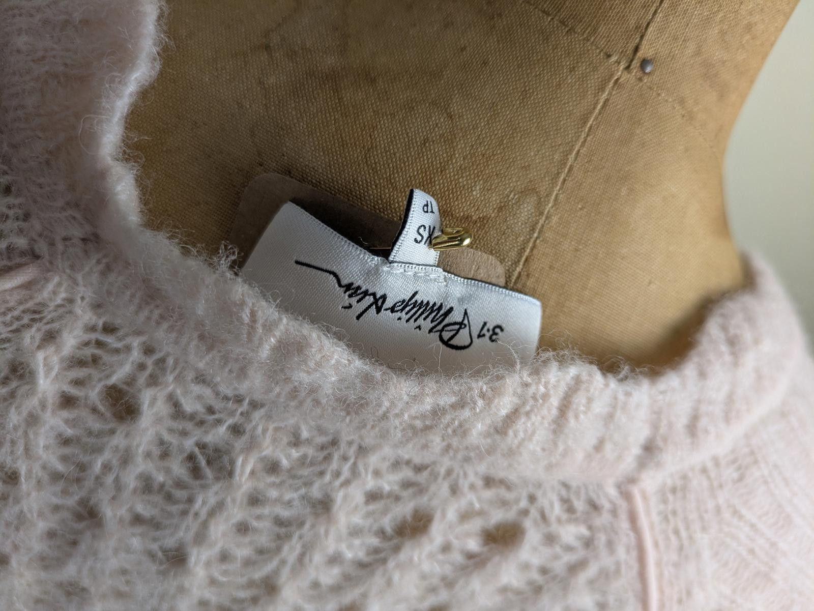 3.1 Phillip Lim Phillip Lim baby pink alpaca wool cardigan Size S / US 4 / IT 40 - 9 Thumbnail