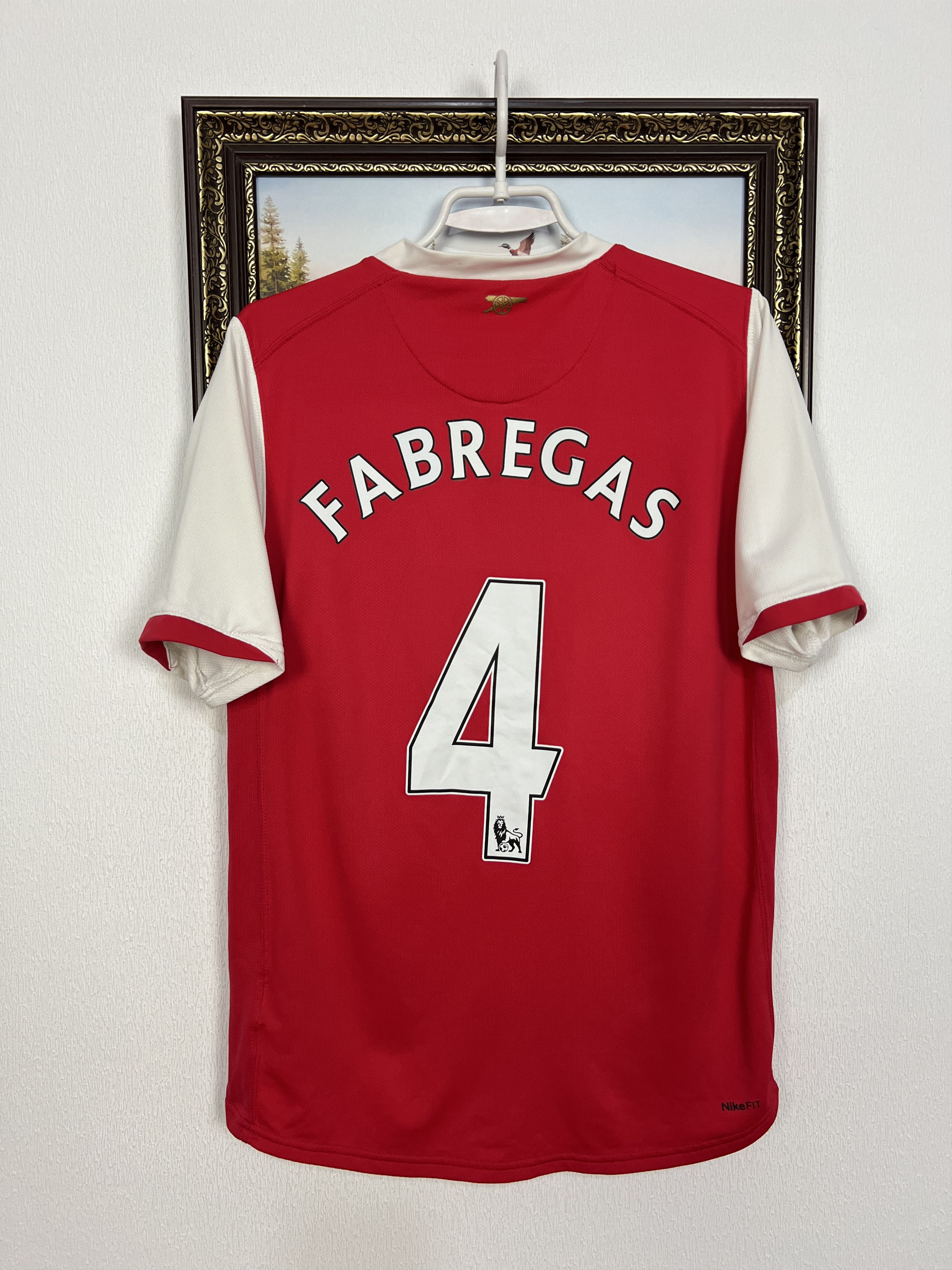 Nike Arsenal Home football shirt 2006 Soccer #4 Fabregas Jersey Size US S / EU 44-46 / 1 - 7 Thumbnail