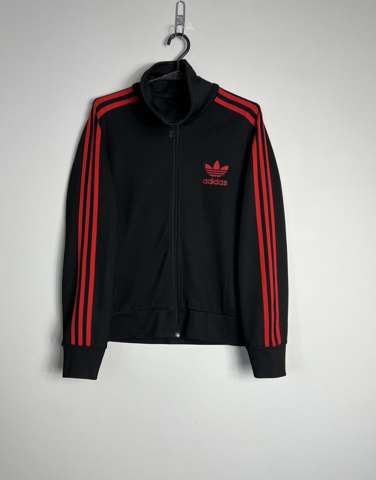 Adidas Sweatshirt Adidas Stripes Vintage 90’s Zipped Unisex Size US M / EU 48-50 / 2 - 2 Thumbnail