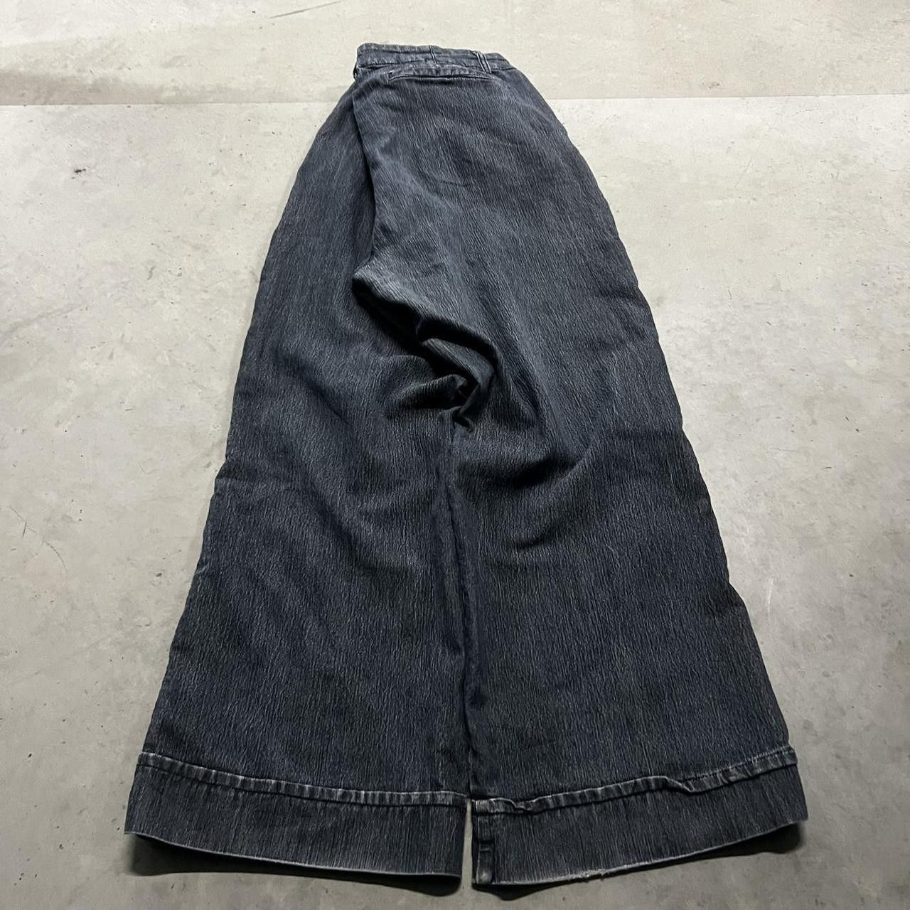 Vintage Crazy Vintage Y2K/2000s Super Baggy Dark Wash Grunge Denim Jeans! Size US 38 / EU 54 - 6 Thumbnail