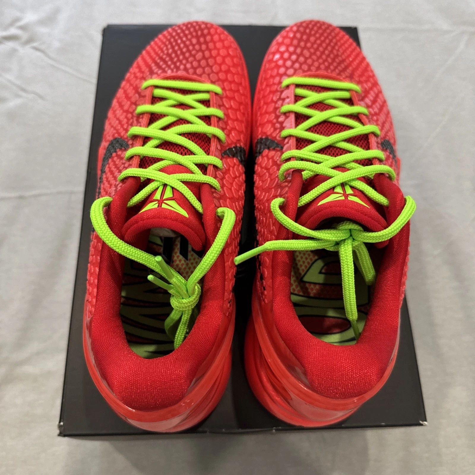 Nike New DS Nike Kobe 6 Protro Reverse Grinch Size US 9.5 / EU 42-43 - 5 Thumbnail