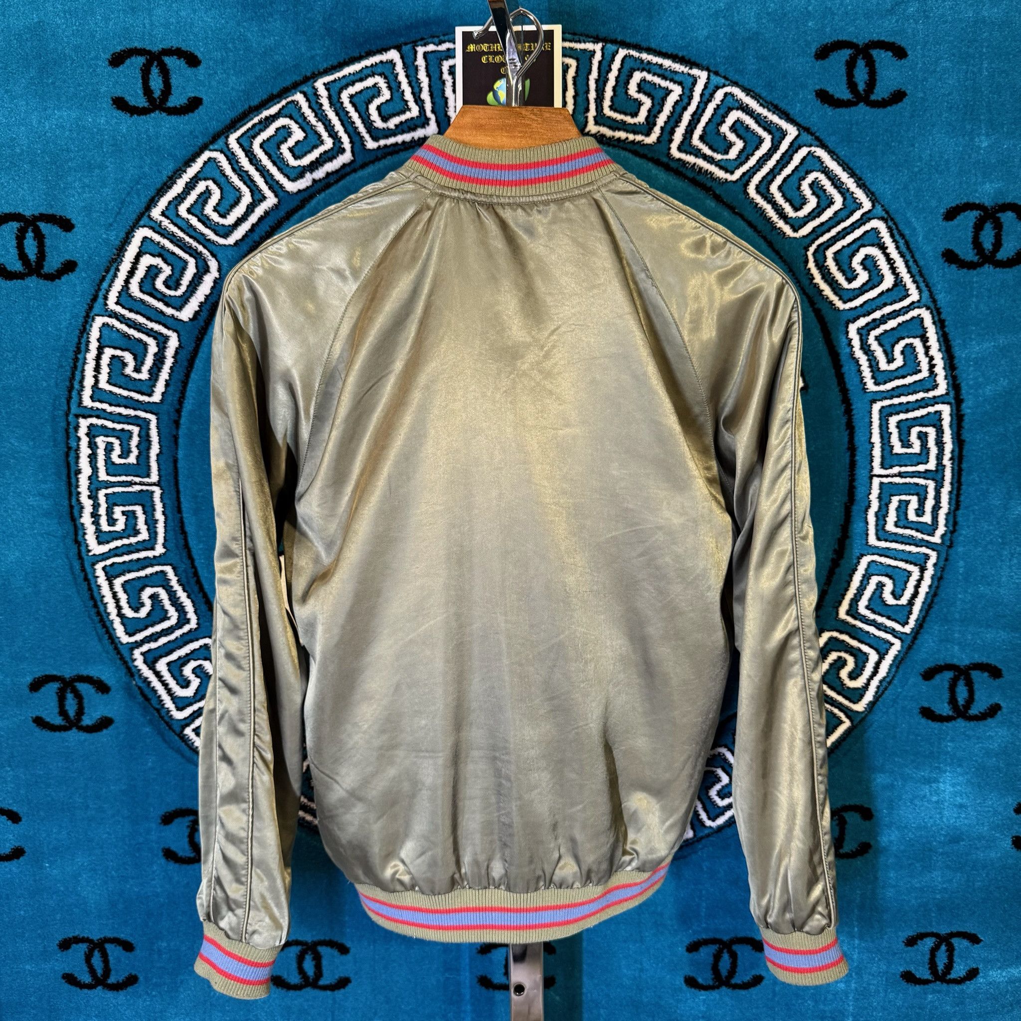Diesel REVERSIBLE TWO TONE JAPANESE SOUVENIR MOTIF L/S JACKET Size US L / EU 52-54 / 3 - 4 Thumbnail
