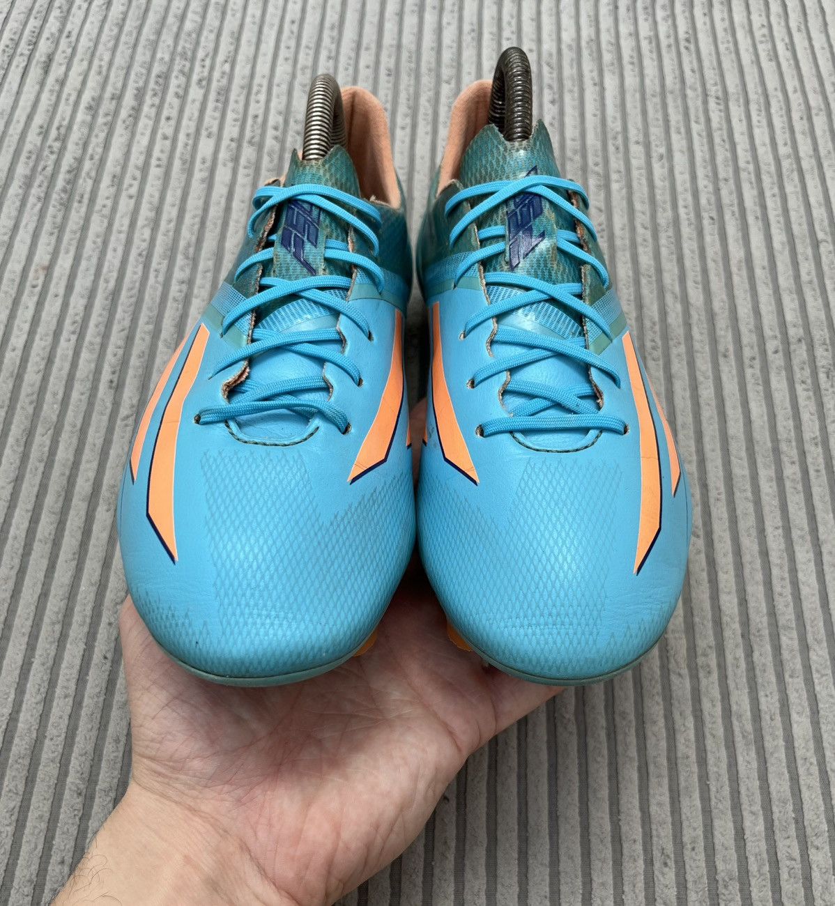 Adidas Rare Adidas F50 Adizero TRX FG M223253 Boots Cleats Size US 7 / EU 40 - 4 Thumbnail