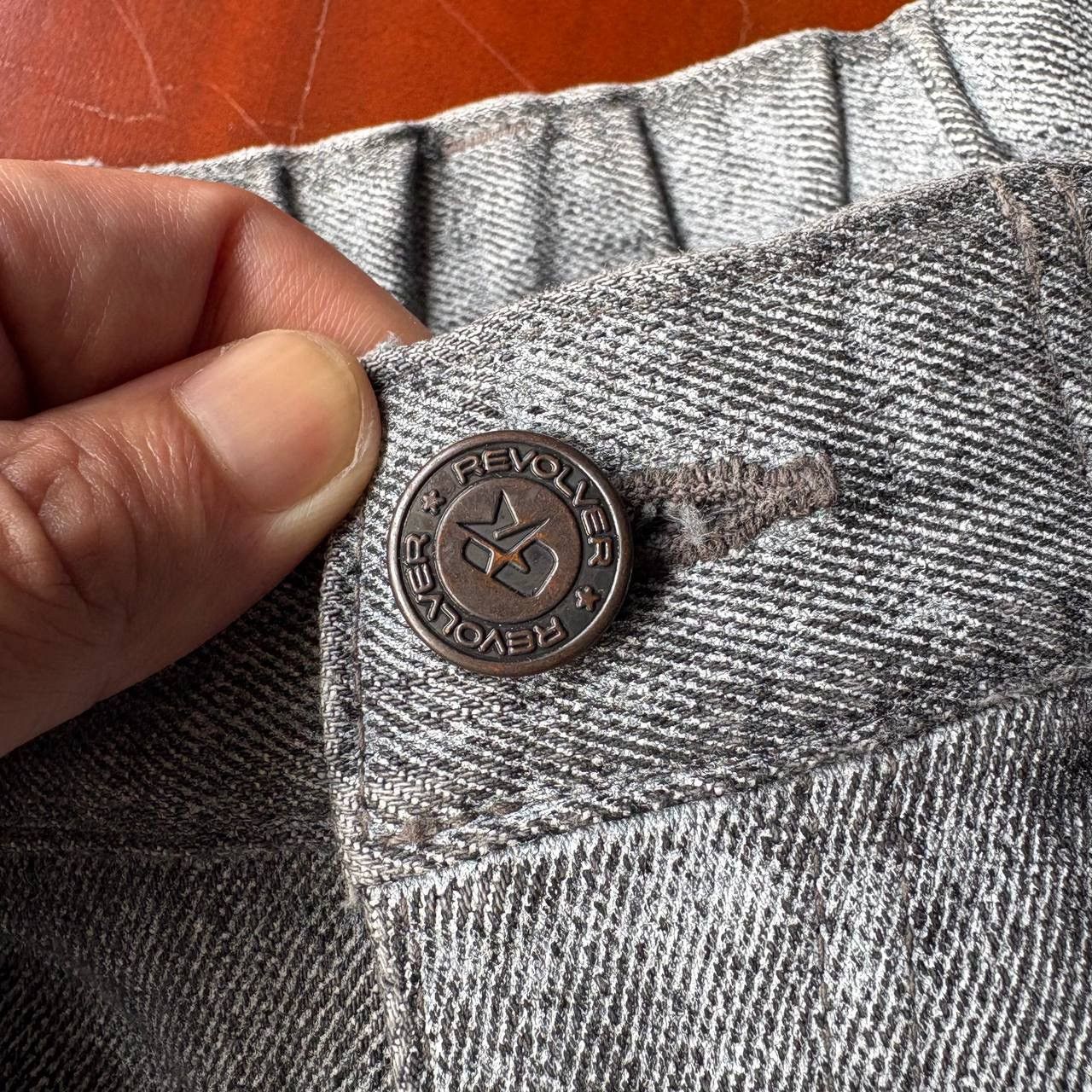 Japanese Brand Y2K Revolver Japan Parachute Style Design Grey Pants Size US 33 - 12 Thumbnail