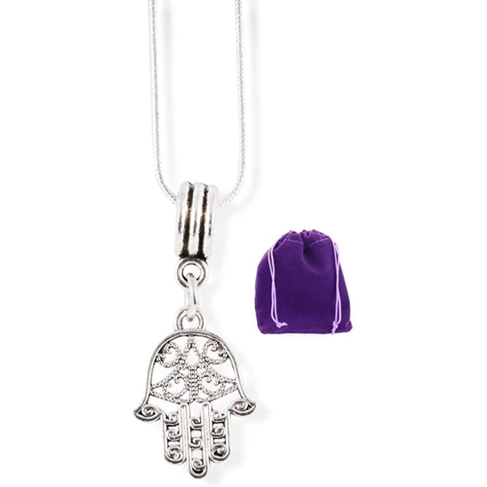 & Other Stories Hamsa Necklace - Ward Off Evil and to Bring Good Luck Size ONE SIZE - 1 Thumbnail