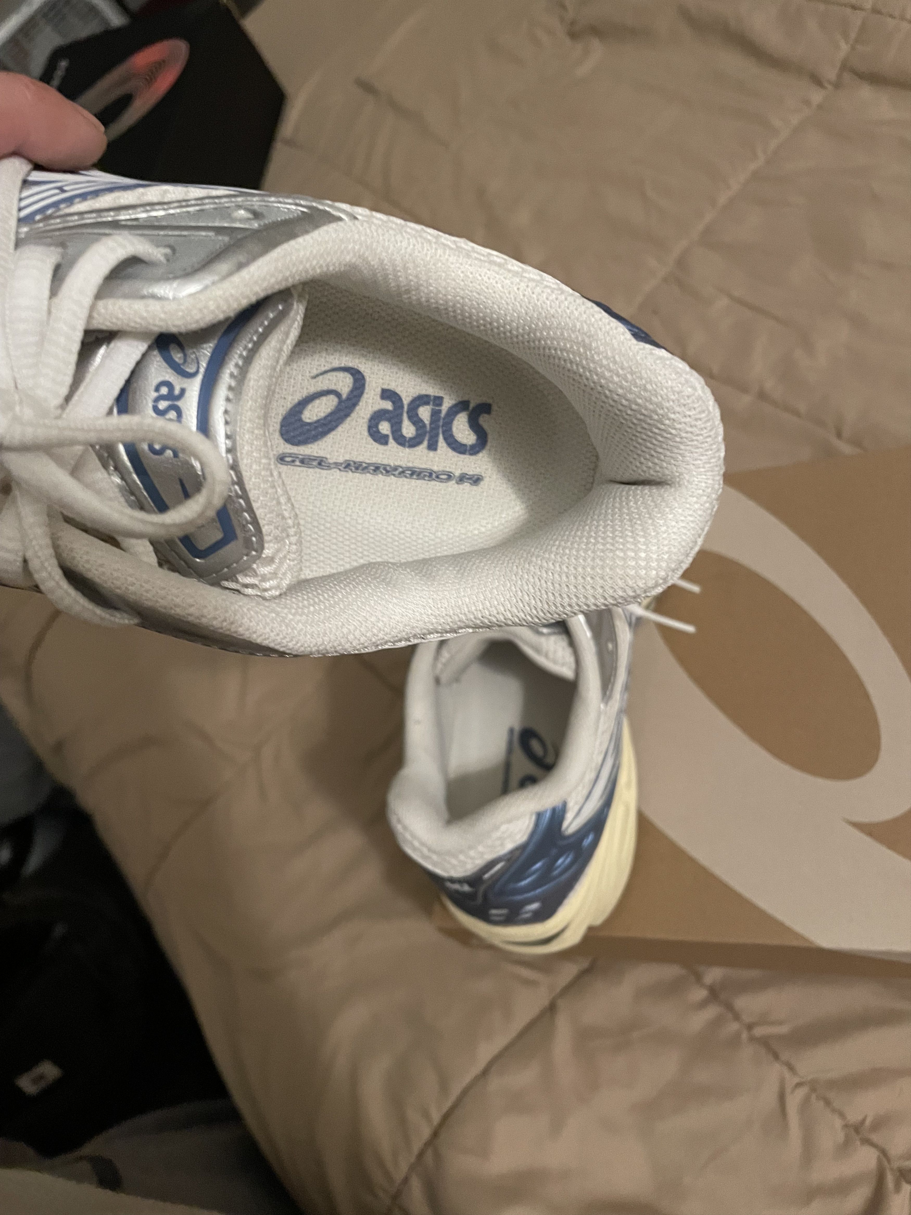 Asics Asics Gel-Kayano 14 "Cream/Denim Blue" Size US 9.5 / EU 42-43 - 5 Thumbnail