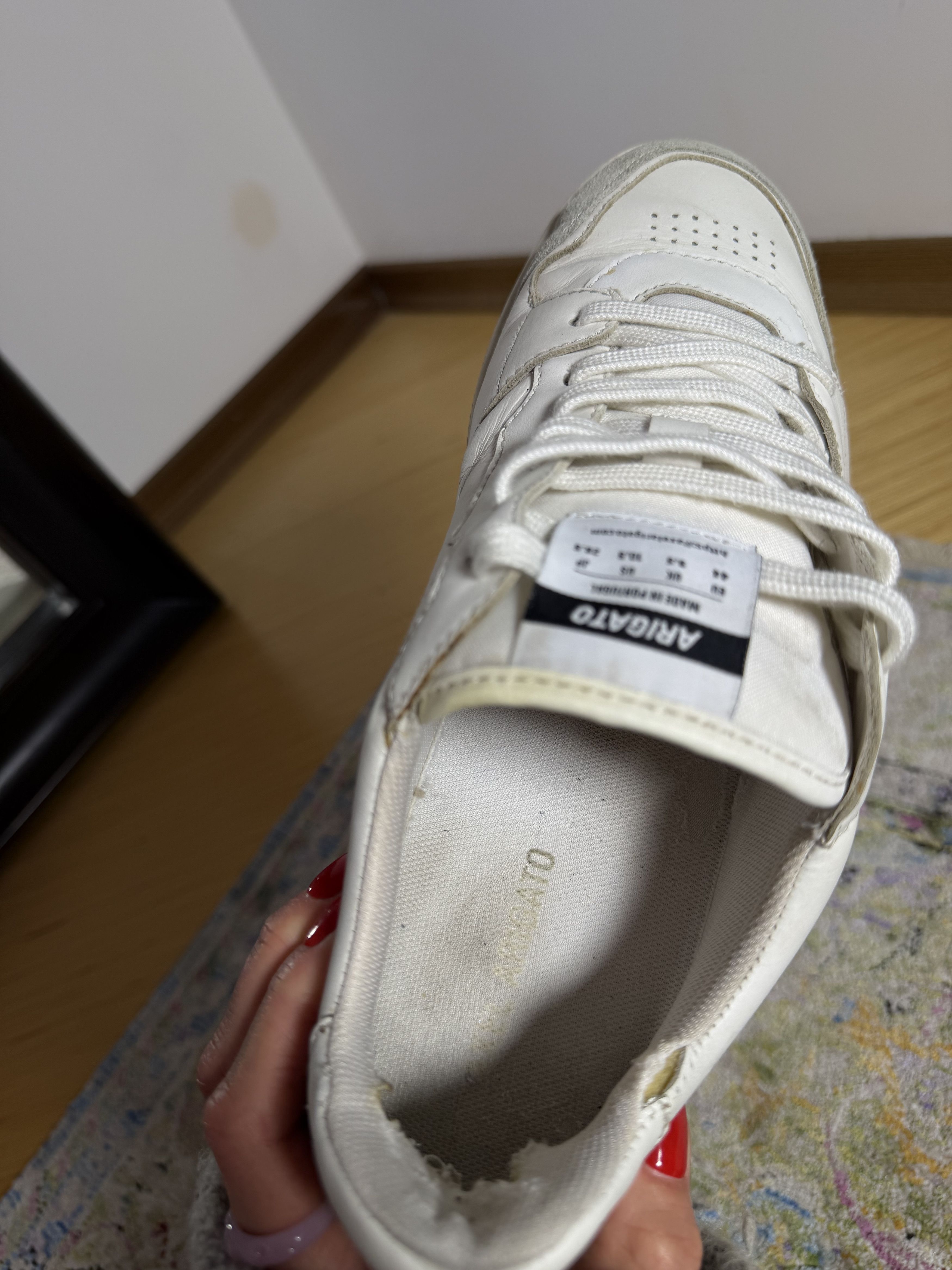 Axel Arigato AXEL ARIGATO Dice Low Leather Sneakers Size US 11 / EU 44 - 10 Thumbnail