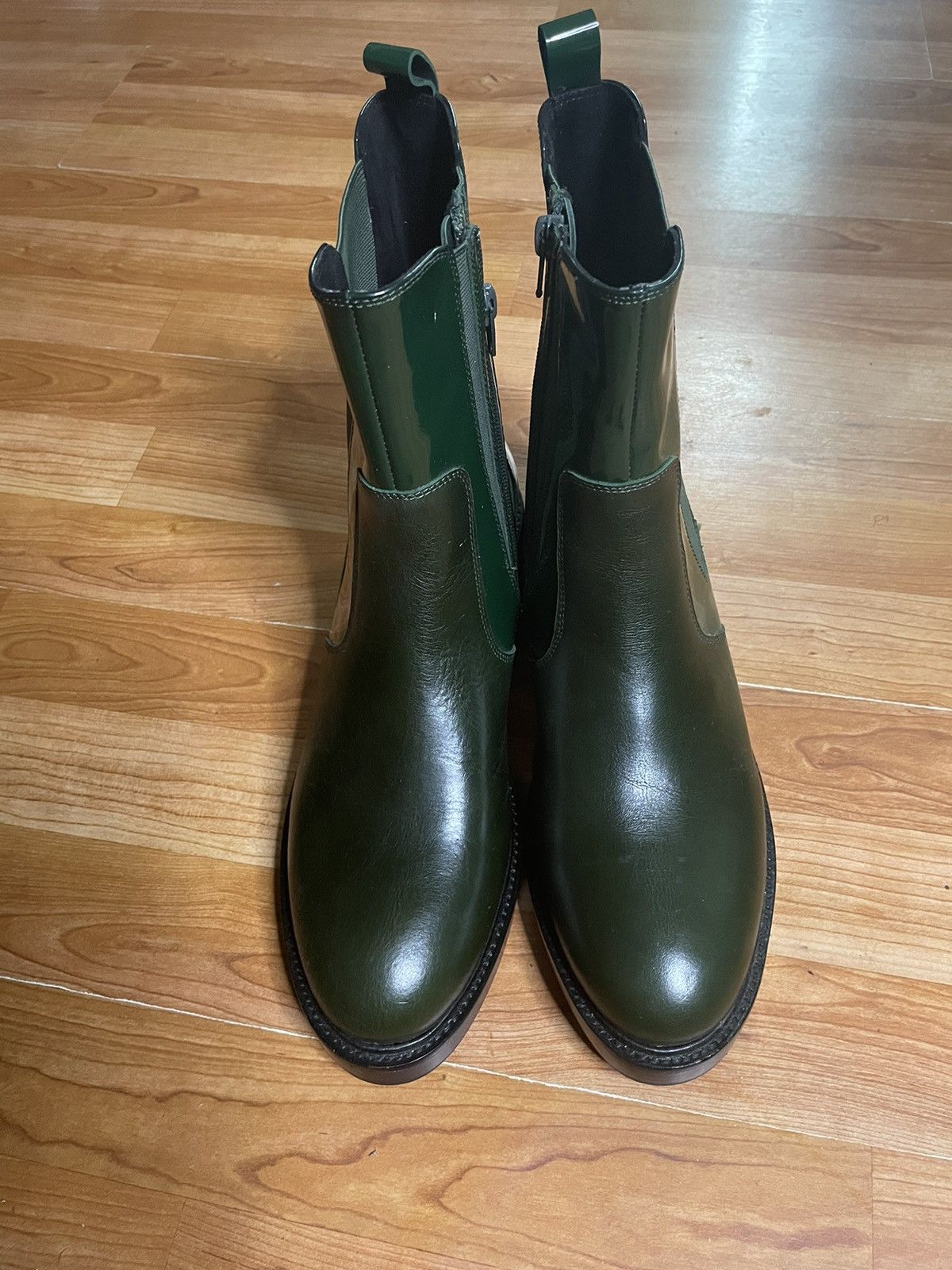 New Jeffrey Campbell Green Ankle Boots