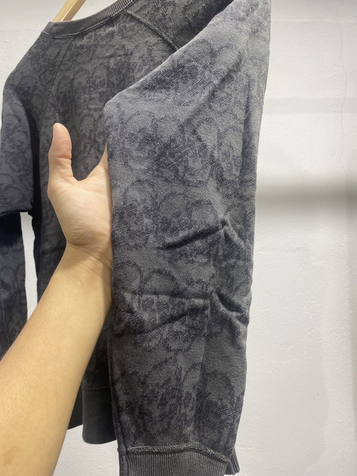 Hysteric Glamour Hysteric Glamour💥 Skull Fullprint Sweater 80s Size XS / US 0-2 / IT 36-38 - 10 Thumbnail