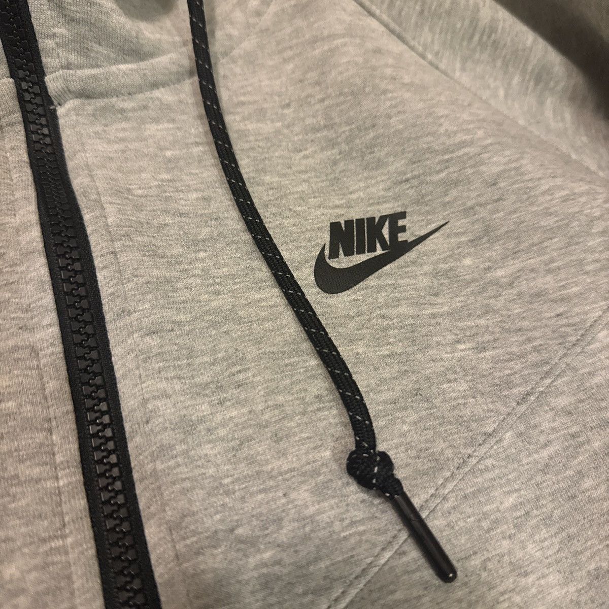 Nike Grey Nike tech fleece hoodie Size US L / EU 52-54 / 3 - 2 Thumbnail