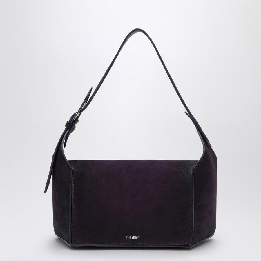 The Attico o1d2blof1024 Size : OS / Suede Shoulder Bag in Purple Size ONE SIZE - 1 Thumbnail
