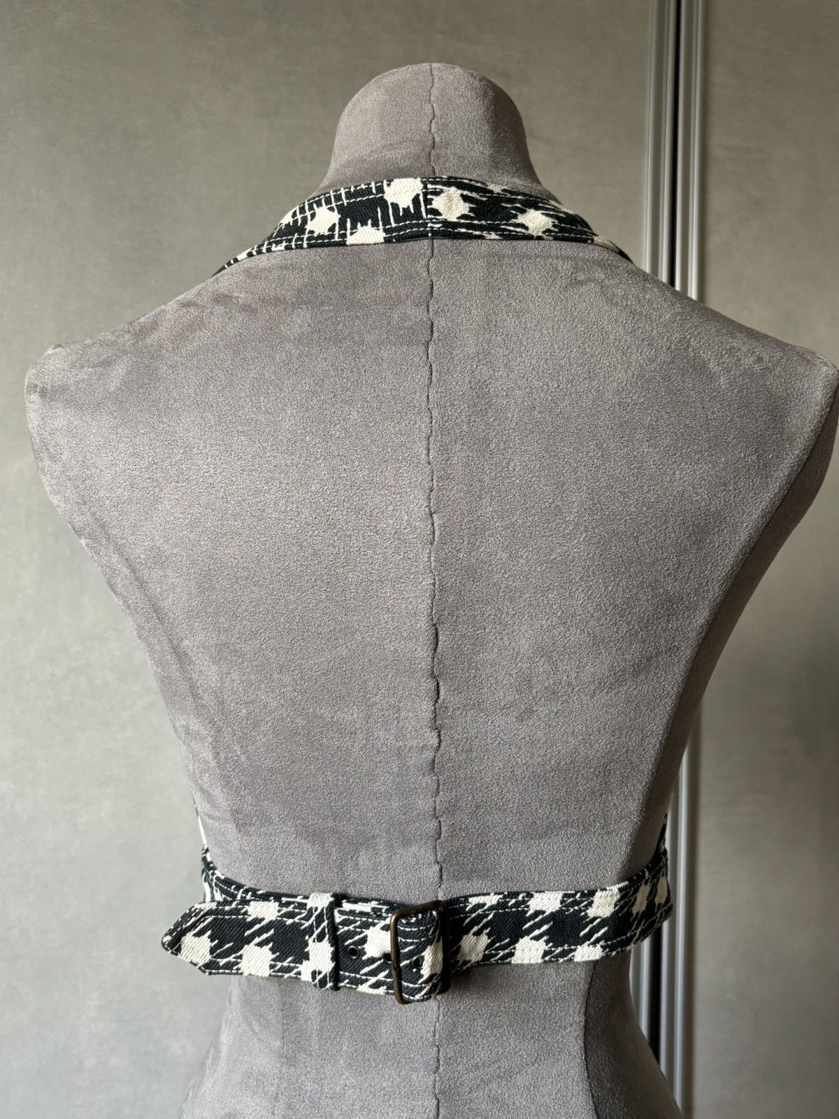 Alaia Crop top bustier vintage collection Tati Spring 1991 Size M / US 6-8 / IT 42-44 - 4 Thumbnail