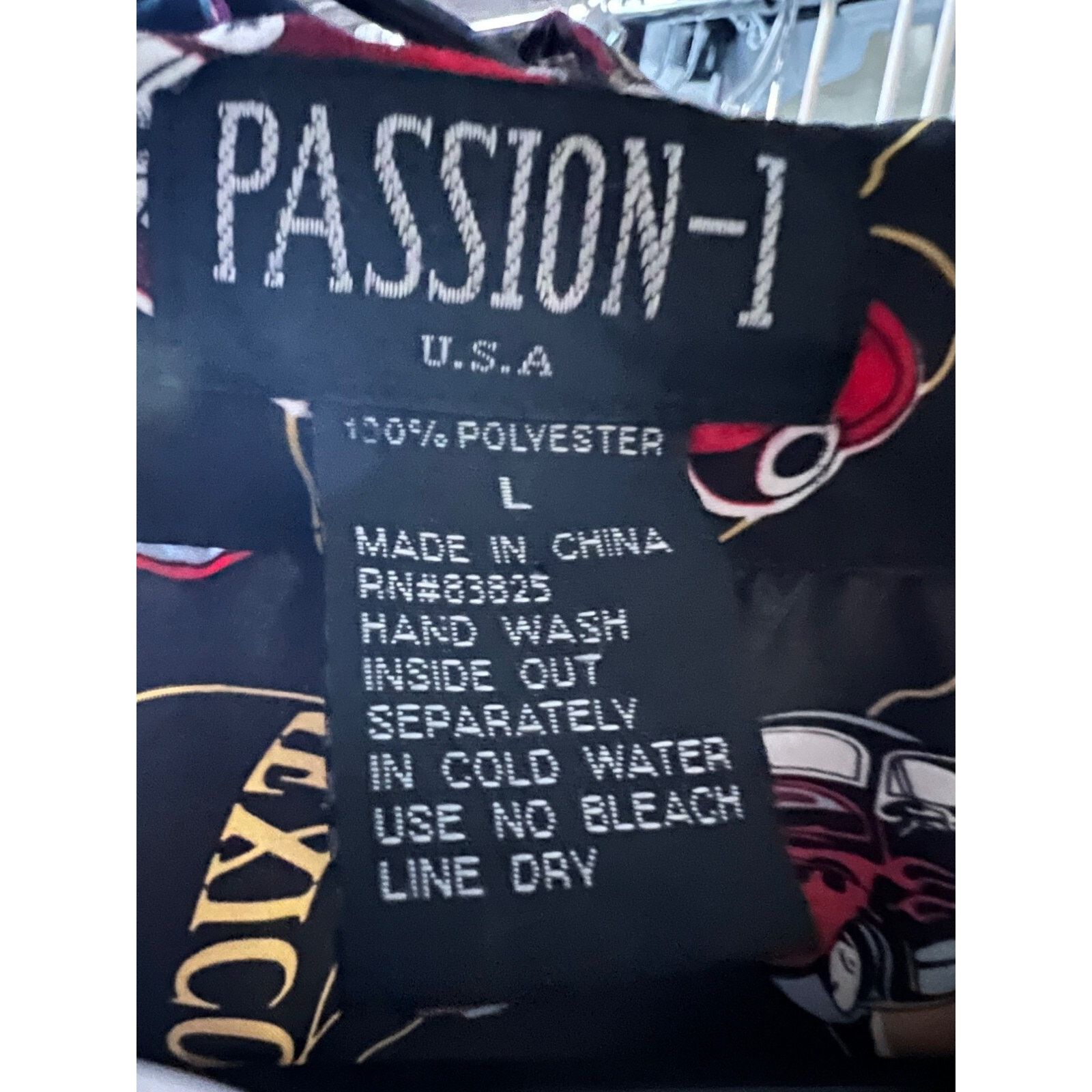 Other Route 66 All Over Graphic Print Button Shirt Large Pocket Size US L / EU 52-54 / 3 - 7 Thumbnail