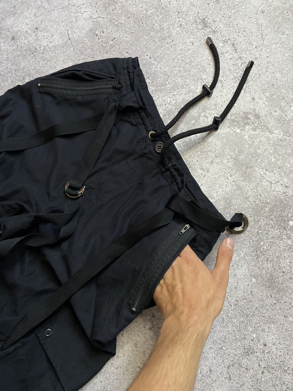 Japanese Brand Exotic Voyage Skull Logo Cargo Bondage Pants Italy Size US 30 / EU 46 - 7 Thumbnail