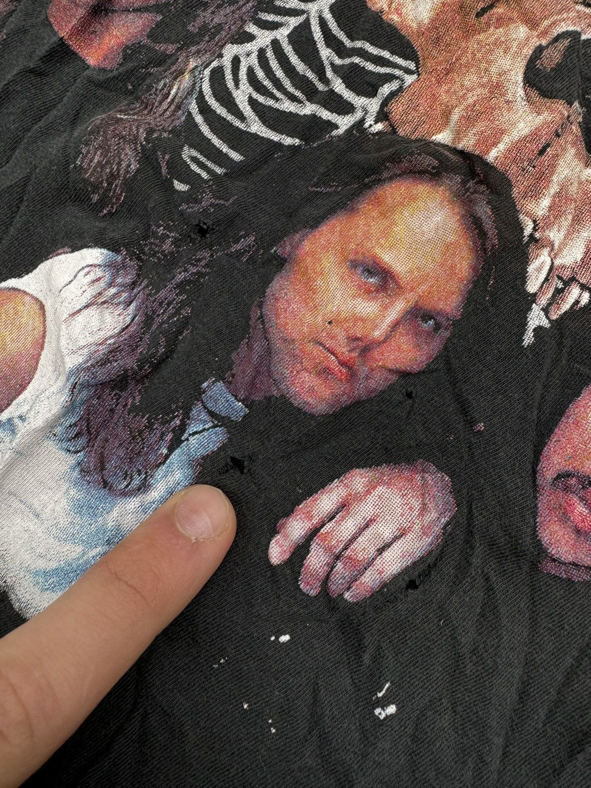 Band Tees × Metallica × Vintage RARE METALLICA Y2K VINTAGE BAND 90s TSHIRT TEE GRUNGE ROCK Size US S / EU 44-46 / 1 - 10 Thumbnail
