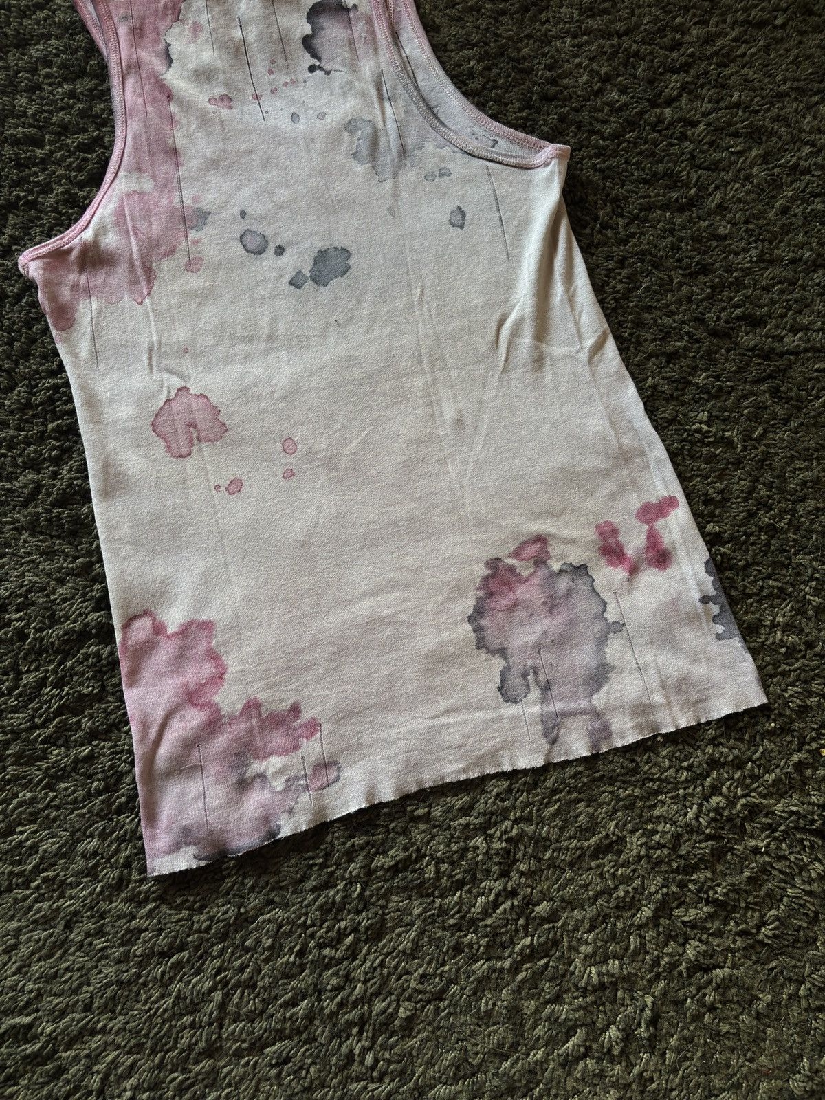 Balmain SS11 Balmain Runway Splatter Tank Top (Decarnin) Size US S / EU 44-46 / 1 - 9 Thumbnail