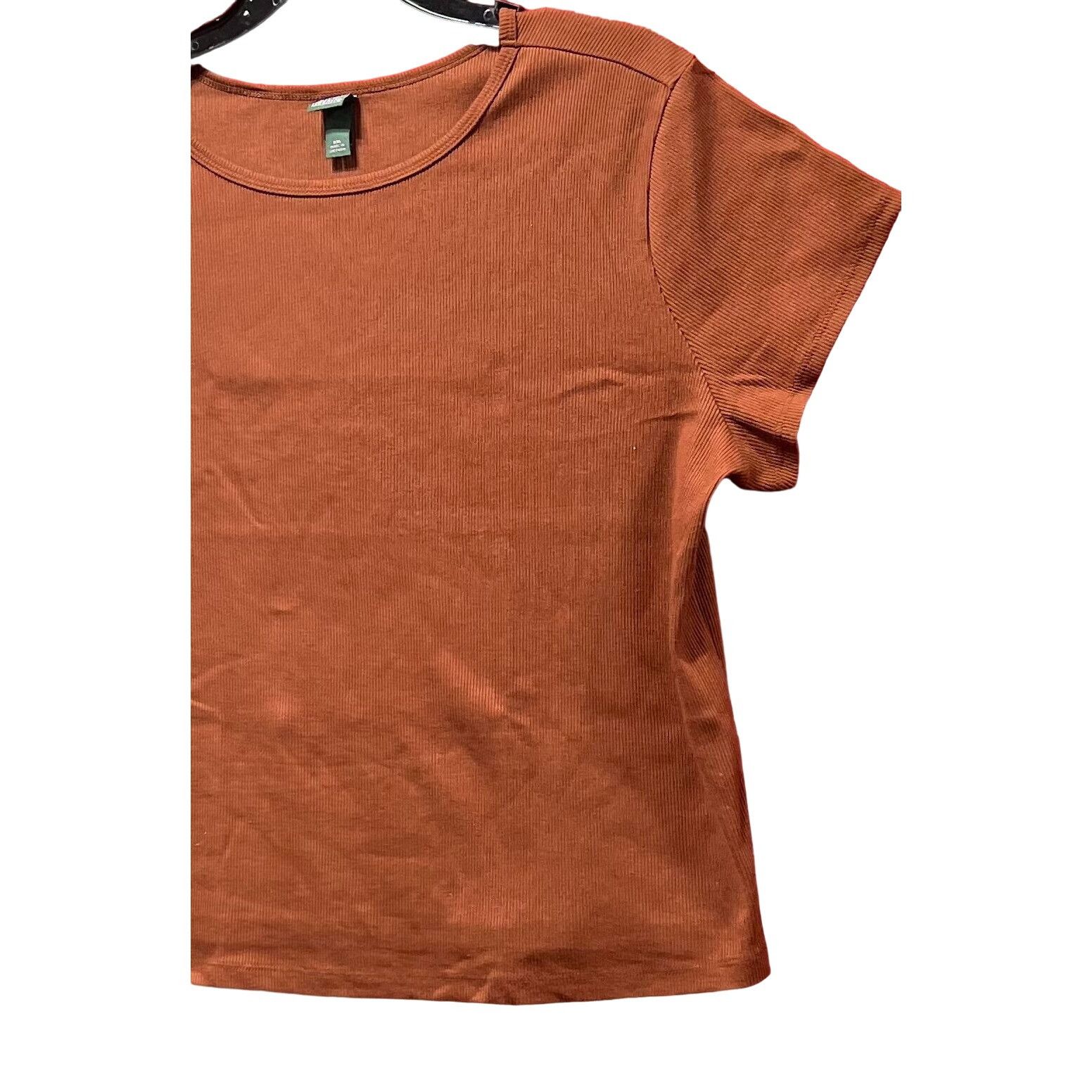 Other Wild Fable - Women's Round Neck Short Sleeve T-Shirt - Brown Size XXL / US 16-18 / IT 52-54 - 14 Thumbnail