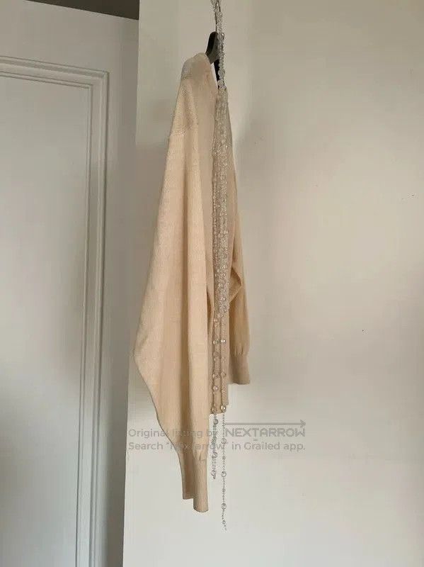 Dior Dior Cream Cardigan for Women . Size M / US 6-8 / IT 42-44 - 2 Thumbnail