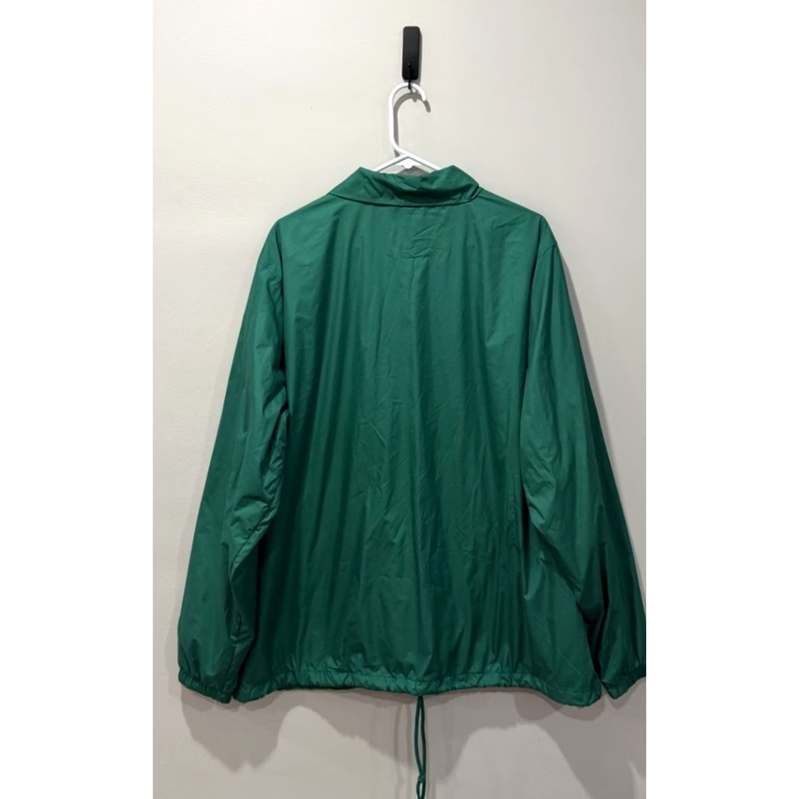 Nike Nike Club Coaches Jacket Green Snap Front Woven Men's Size Large Size US L / EU 52-54 / 3 - 2 Thumbnail