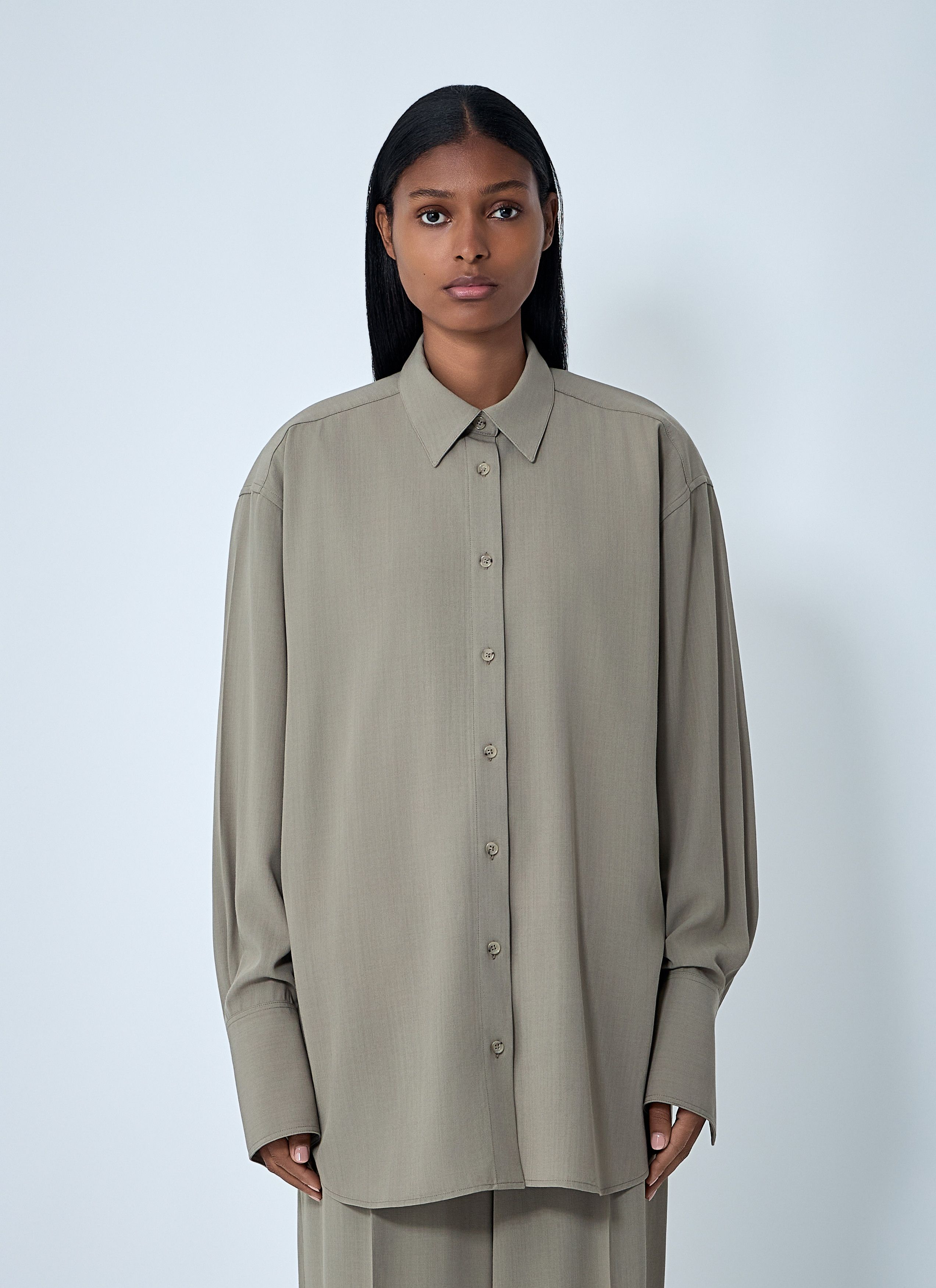 Toteme Classic Tuxedo Shirt Size M / US 6-8 / IT 42-44 - 1 Thumbnail