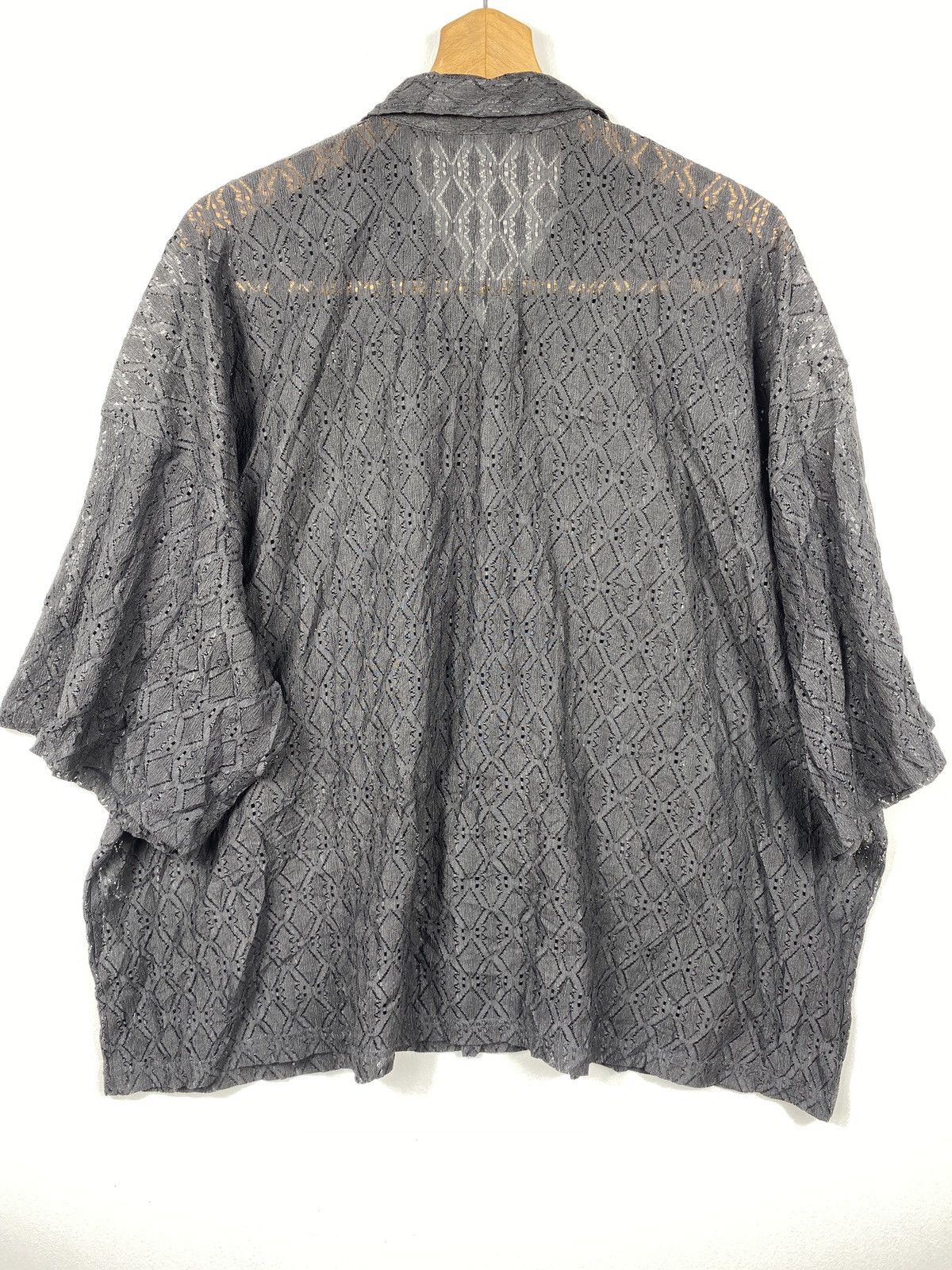Vintage Lace short sleeve shirt Size US XXL / EU 58 / 5 - 4 Thumbnail