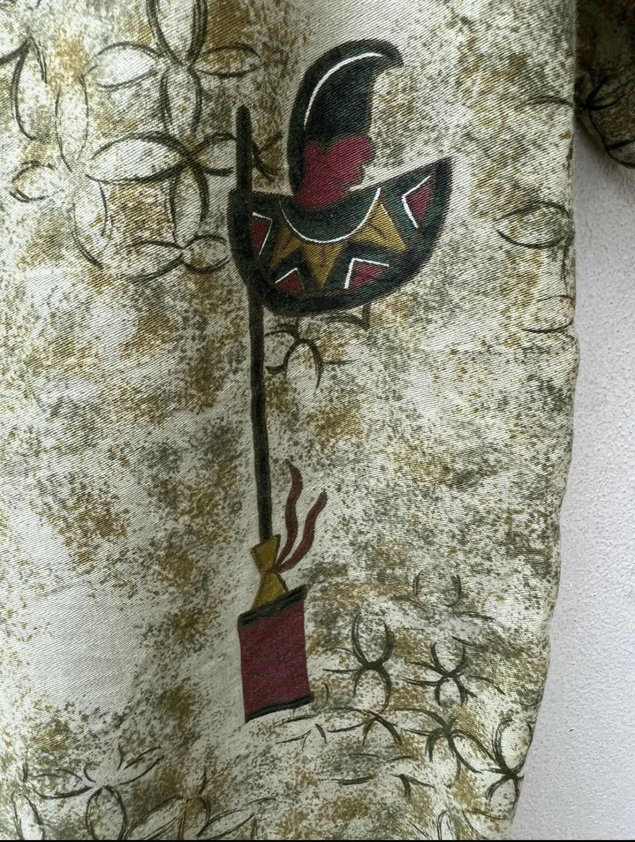 Vintage RARE! Vintage 60s Royal Hawaiian King Kamehameha Aloha Shirt Size US M / EU 48-50 / 2 - 16 Thumbnail